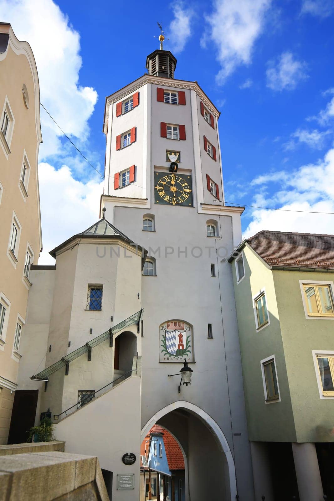 Unteres Tor in Günzburg is a city in Bavaria, Germany, with many historical attractions