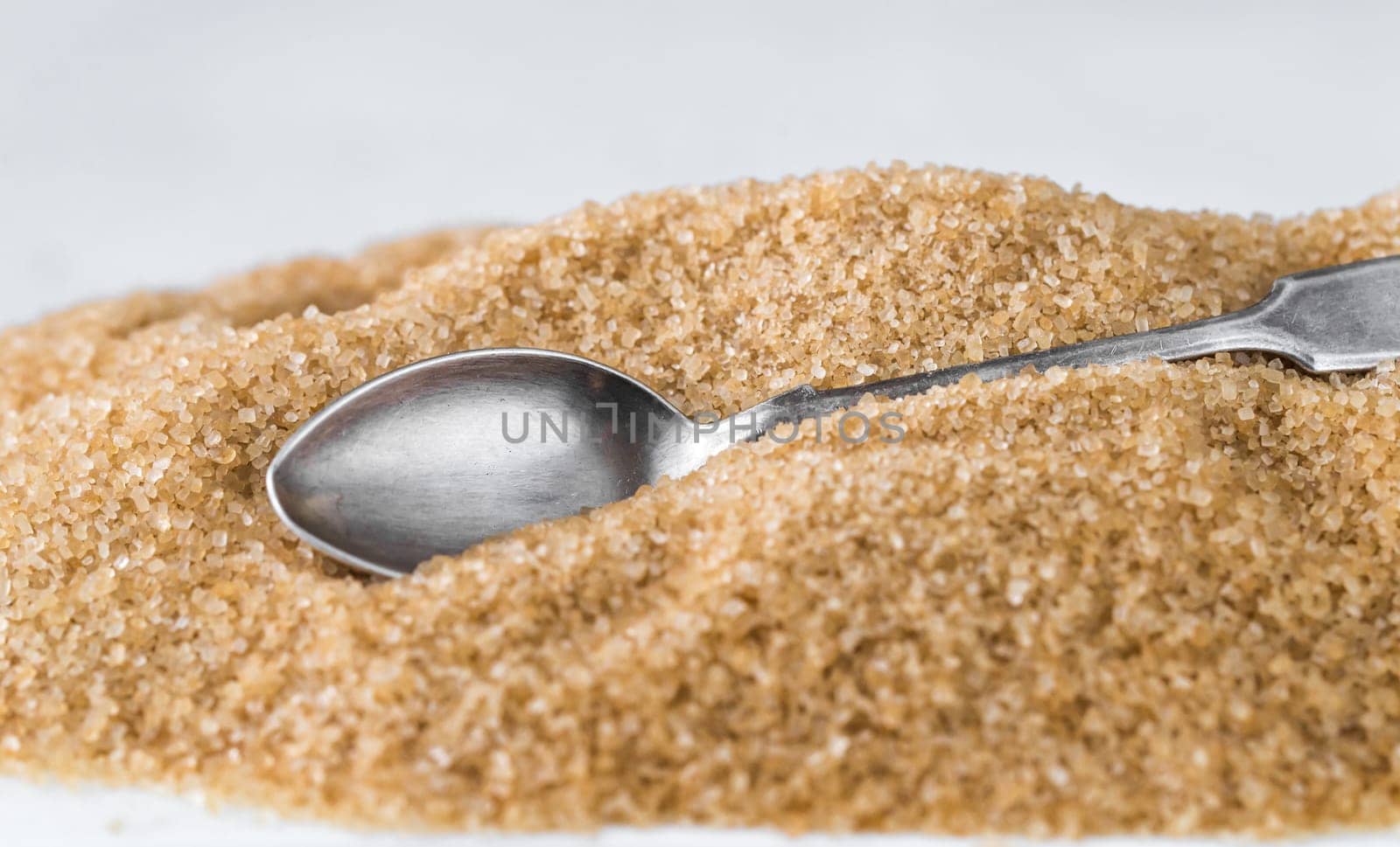 Spoon in brown sugar