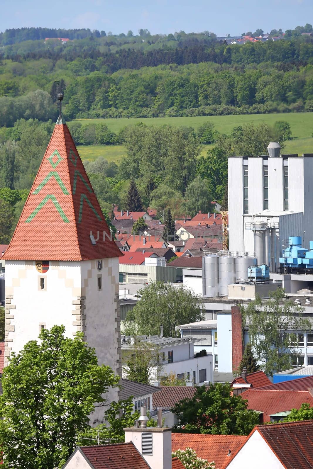 Ravensburg  Germany - 05 10 2015: Ravensburg is a city Germany, with many historical attractions