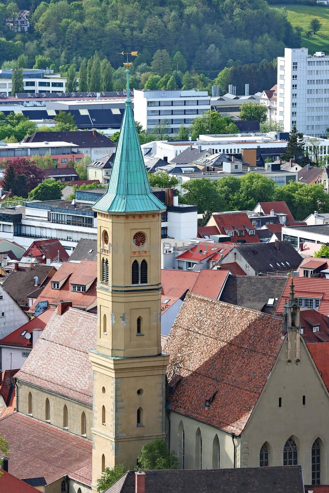 Evangelische Stadtkirche Ravensburg is a city in Germany with many historical attractions