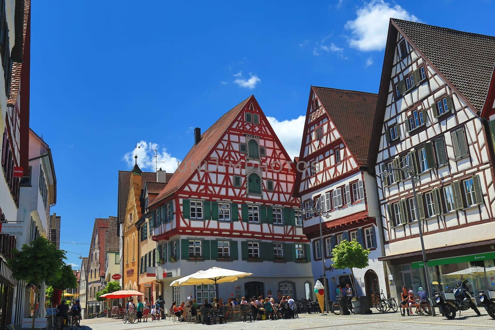 Riedlingen Germany - 05 26 2016: Riedlingen is a city Germany, with many historical attractions