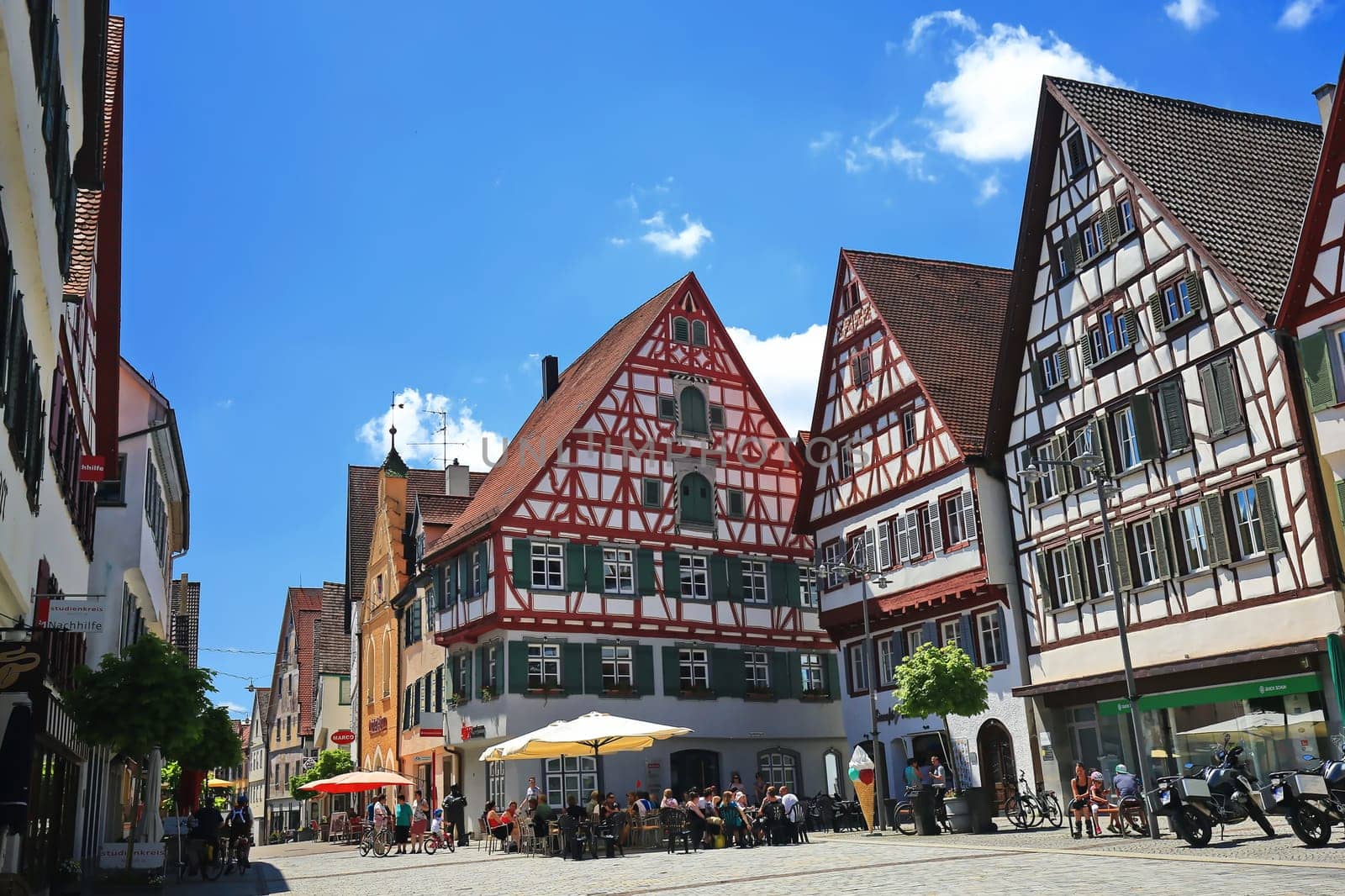 Riedlingen Germany - 05 26 2016: Riedlingen is a city Germany, with many historical attractions