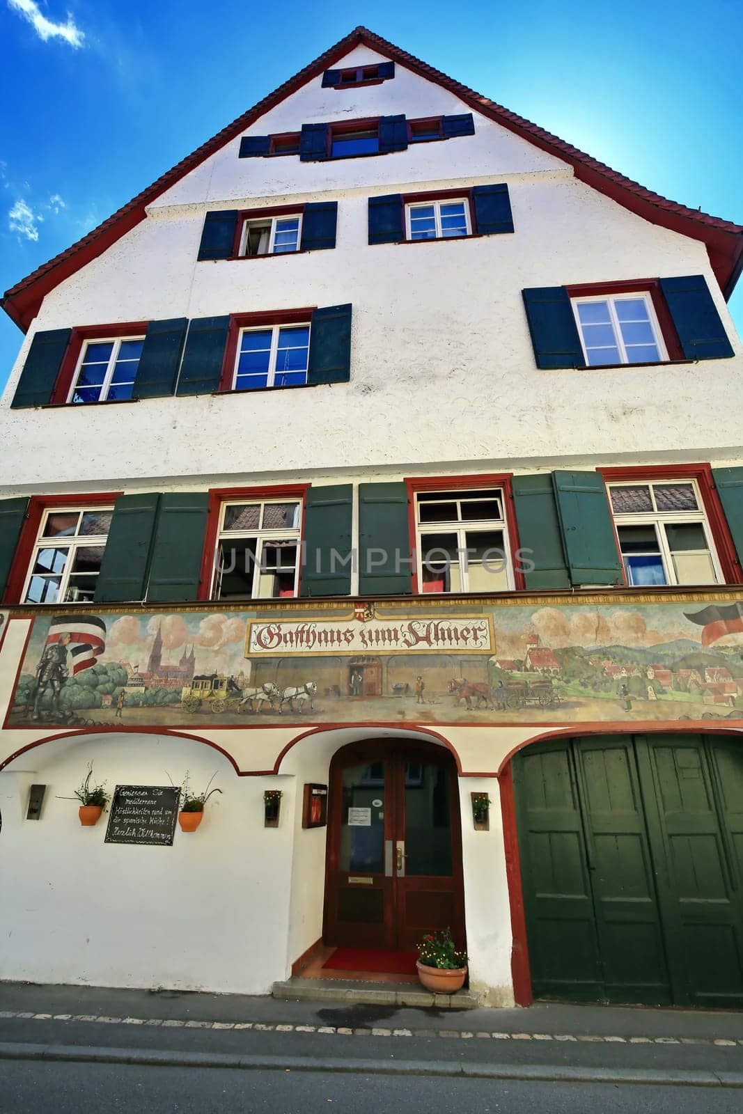 Riedlingen Germany - 05 26 2016: Riedlingen is a city Germany, with many historical attractions