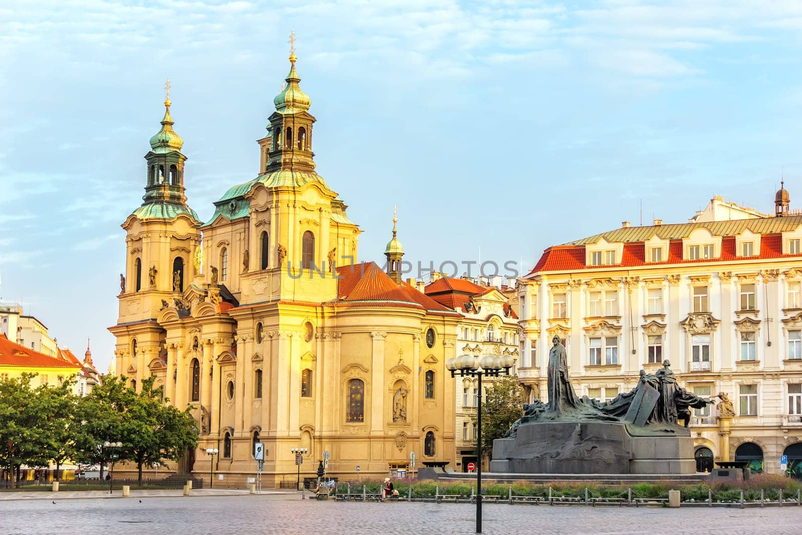 St. Nicholas Church in Old Town Square, Prague, Czech Republic