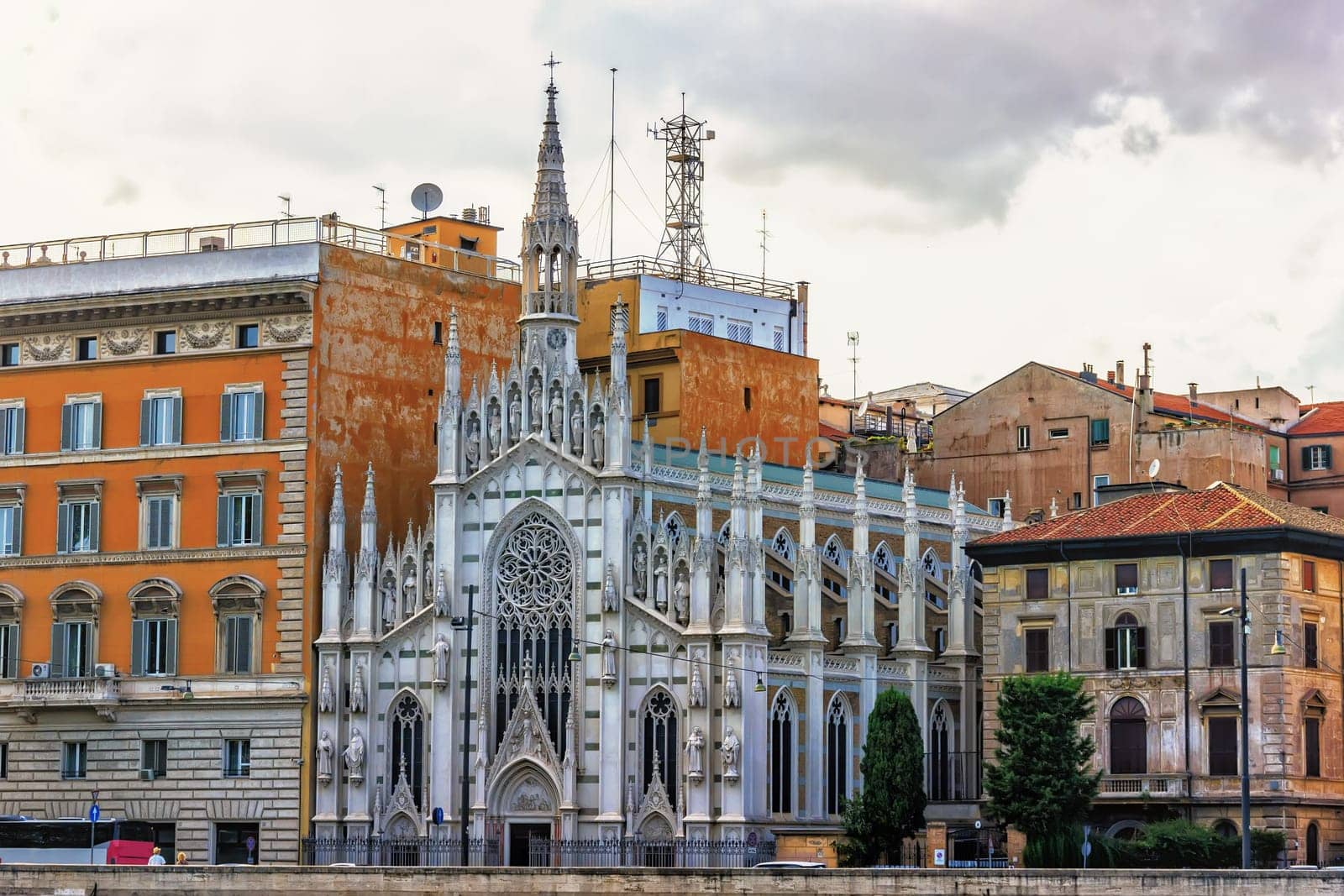 Church of the Sacred Heart of Jesus in Prati in Rome, Italy.