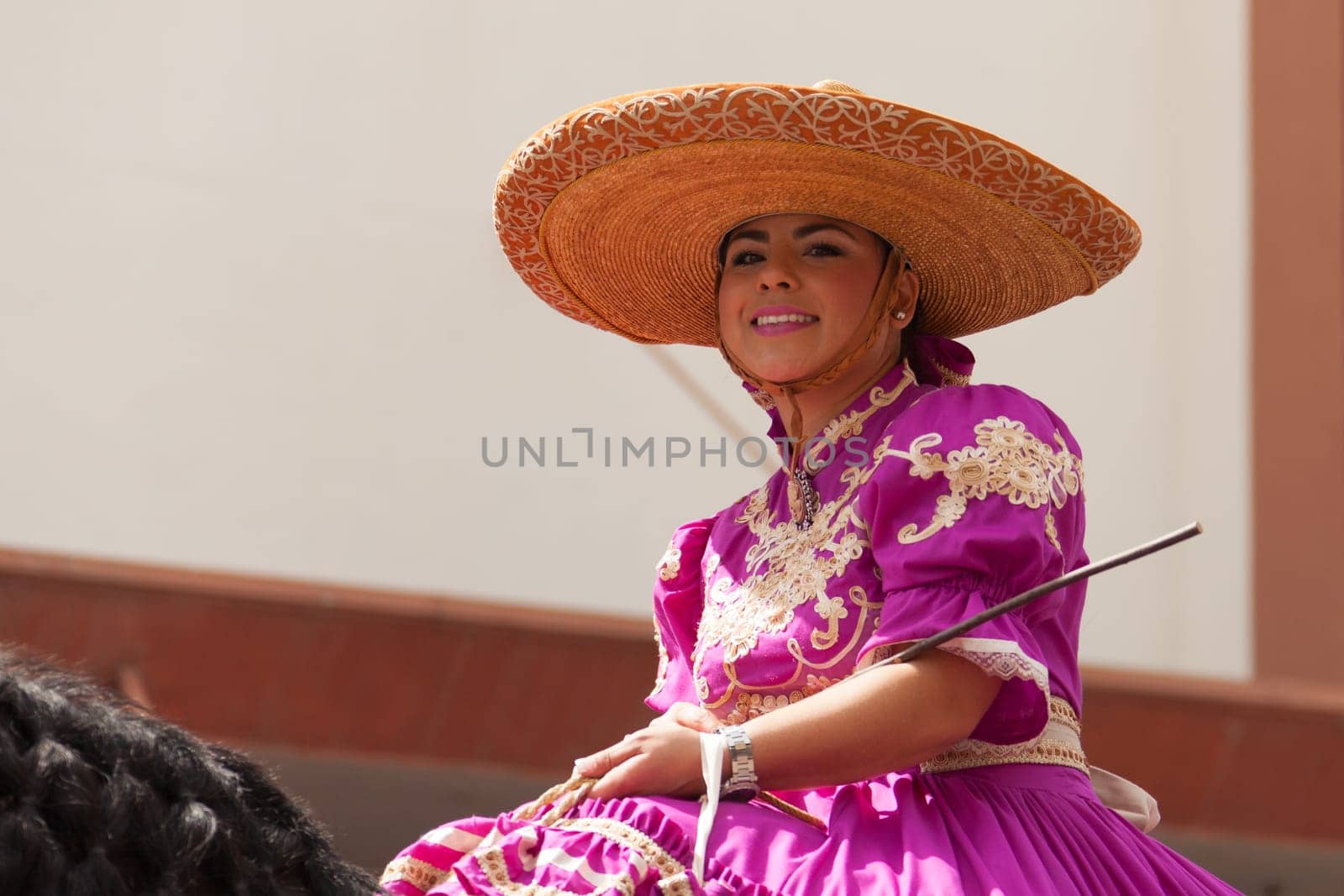 Brownsville, Texas, USA - February 25, 2017, Grand International Parade is part of the Charro Days Fiesta - Fiestas Mexicanas, A bi-national festival between USA and Mexico.