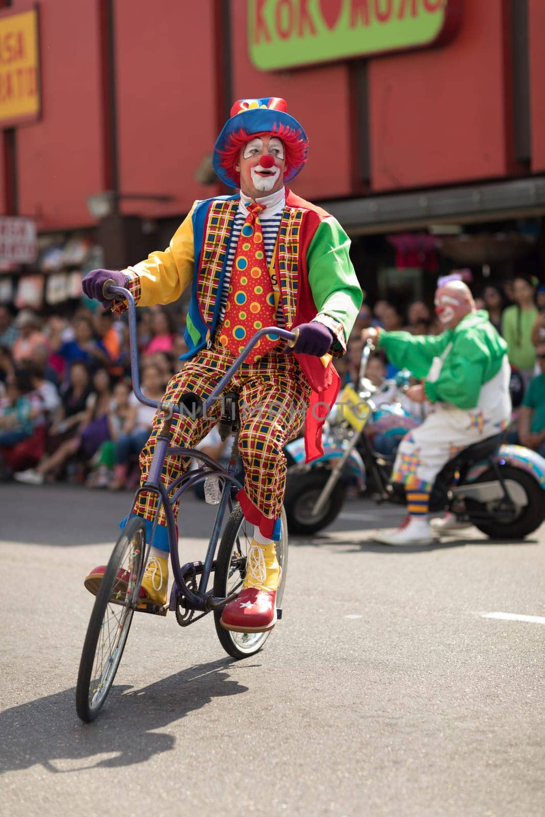 Brownsville, Texas, USA - February 24, 2018, Grand International Parade is part of the Charro Days Fiesta - Fiestas Mexicanas, A bi-national festival between USA and Mexico.
