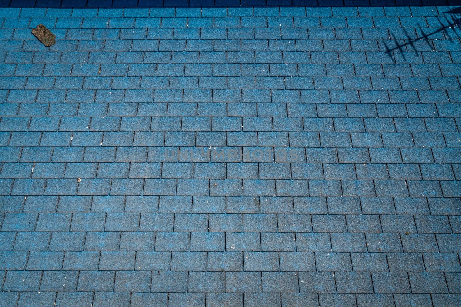 Rectangular pattern of a stony pathway on the street