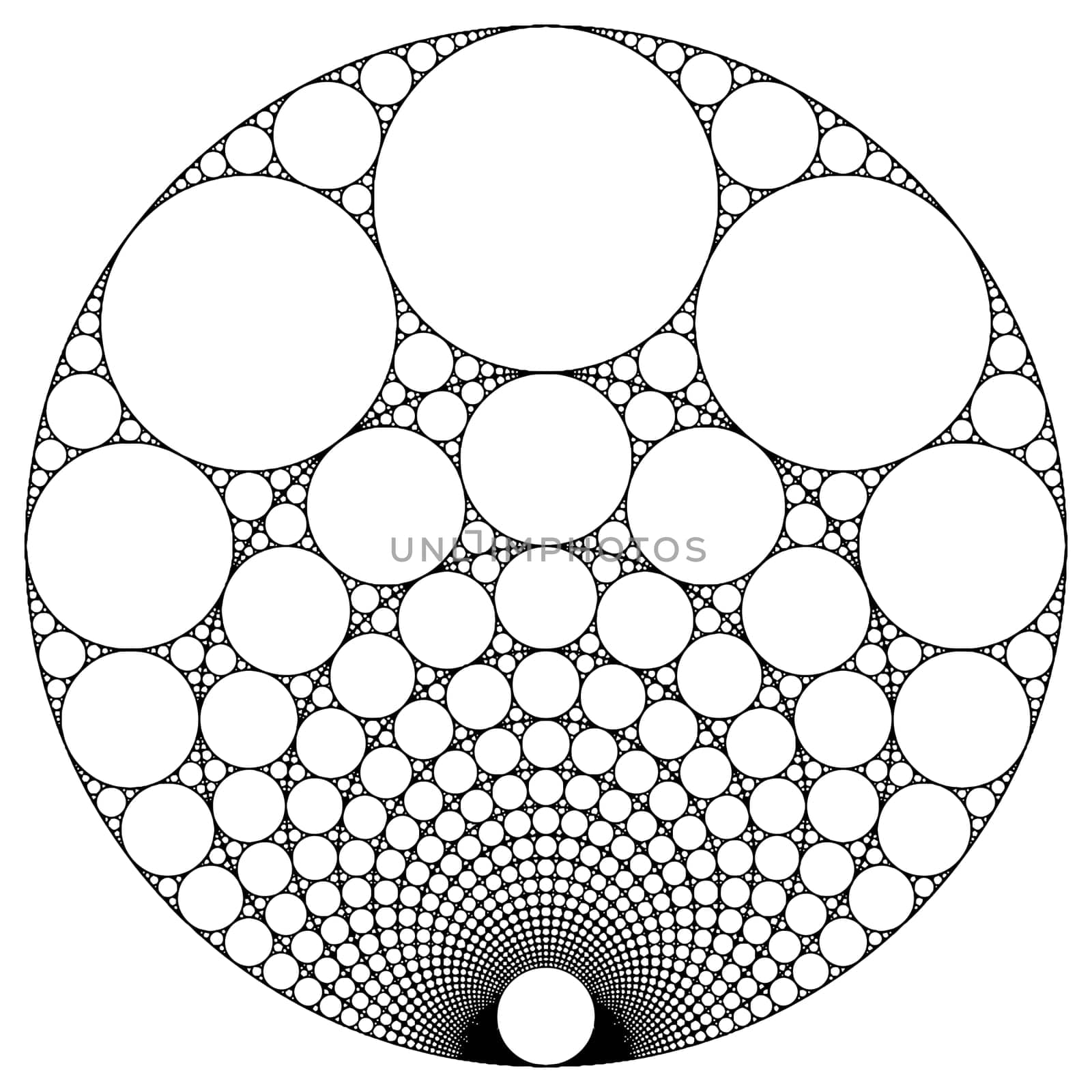 circles sacred symmetry esoteric perfection illustration