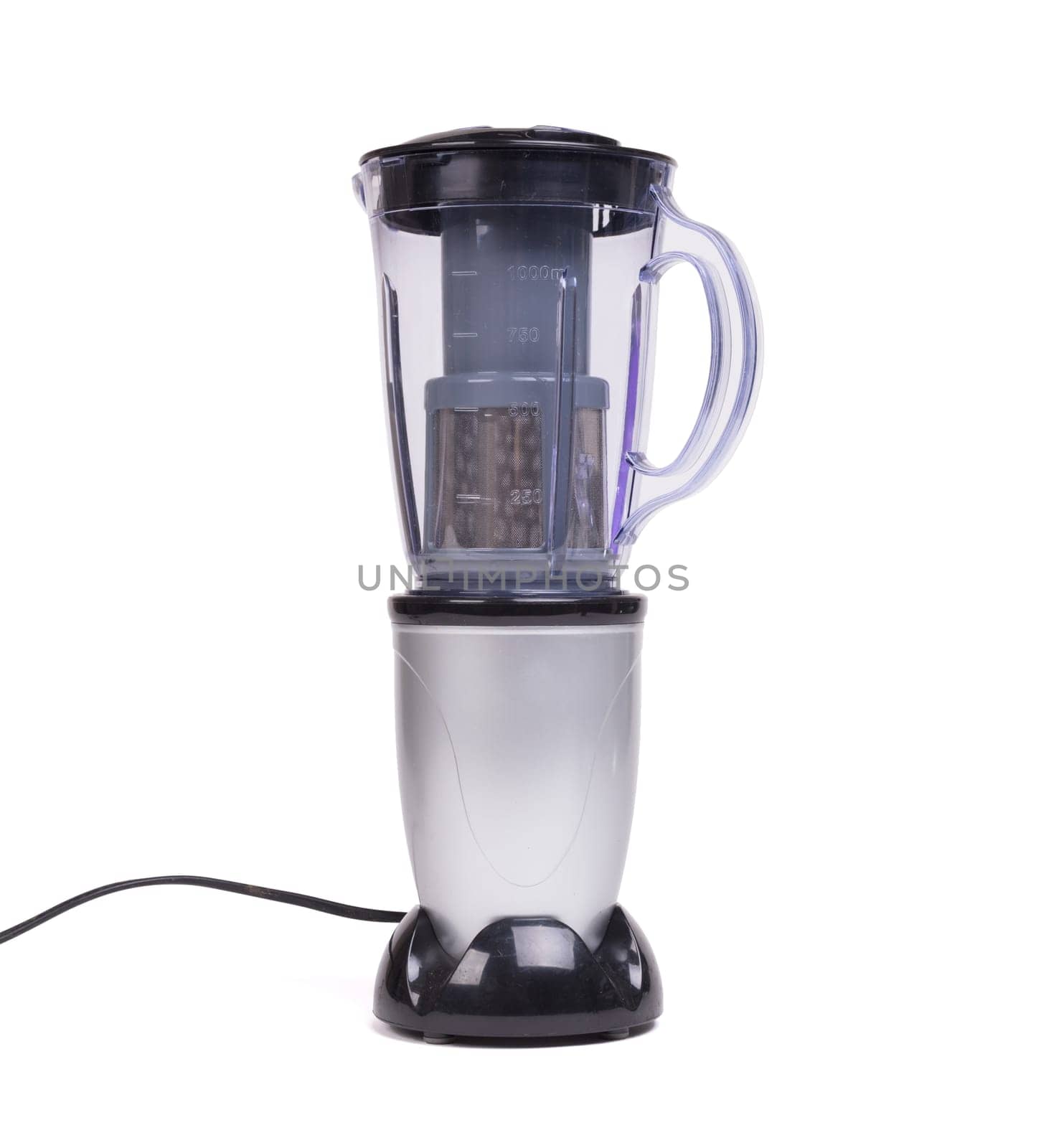 Dirty blender isolated on a white background