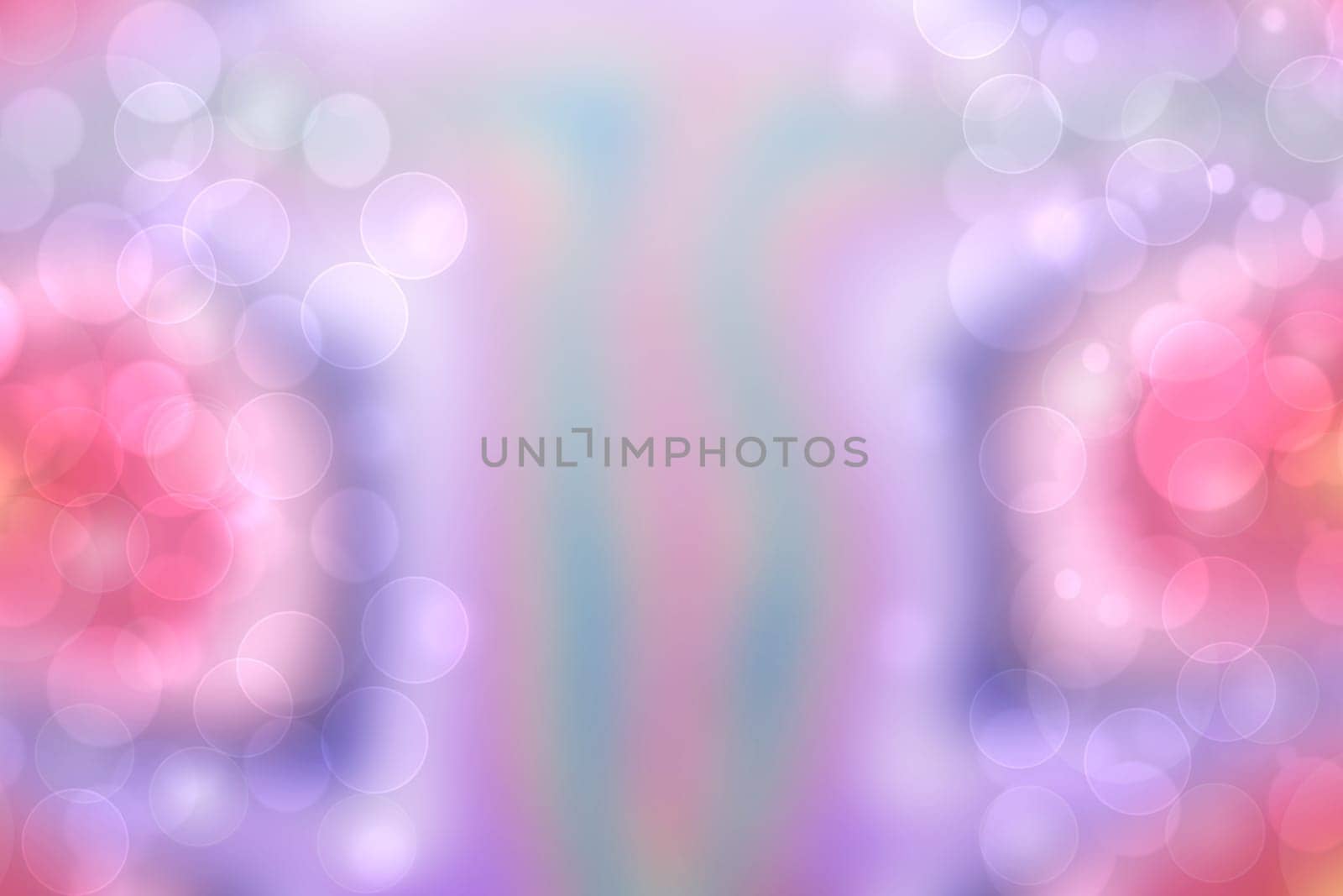 Rainbow background. Abstract fresh vivid colorful fantasy rainbow background texture with defocused bokeh lights. Beautiful light texture.