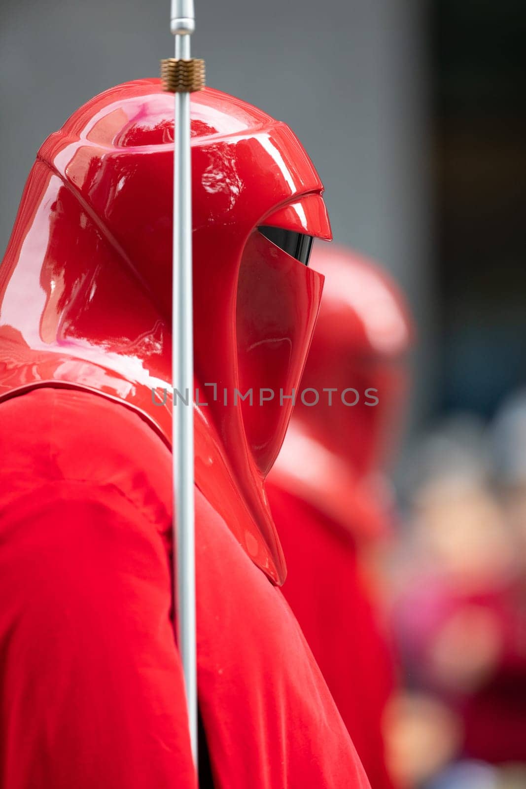 Houston, Texas, USA - November 22, 2018 The H-E-B Thanksgiving Day Parade, People dress up as star wars characters, Royal Guard