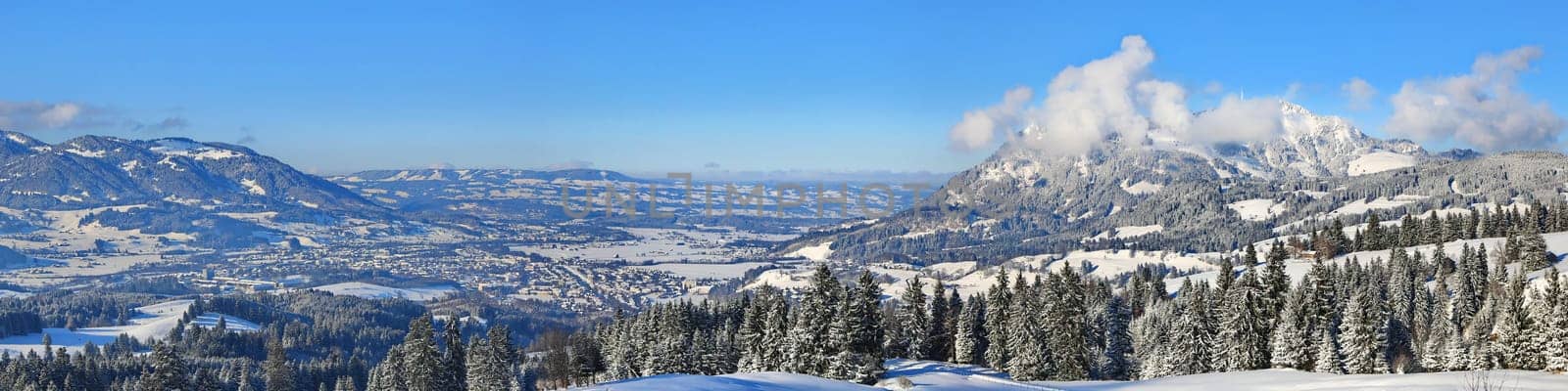 Sonthofen is known for its beautiful landscape and winter landscapes