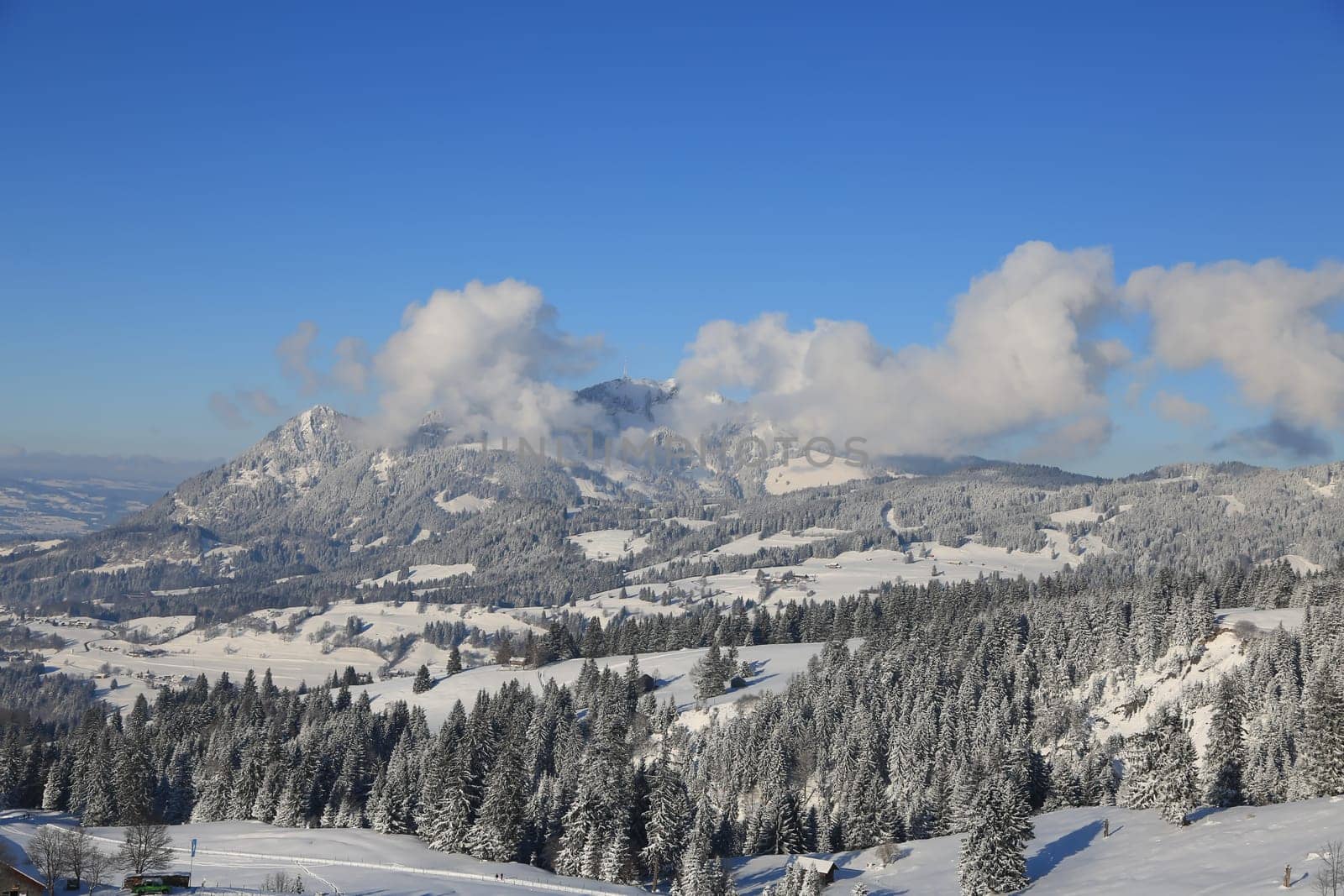 Sonthofen is known for its beautiful landscape and winter landscapes