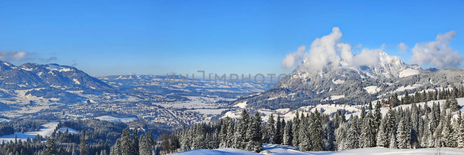 Sonthofen is known for its beautiful landscape and winter landscapes