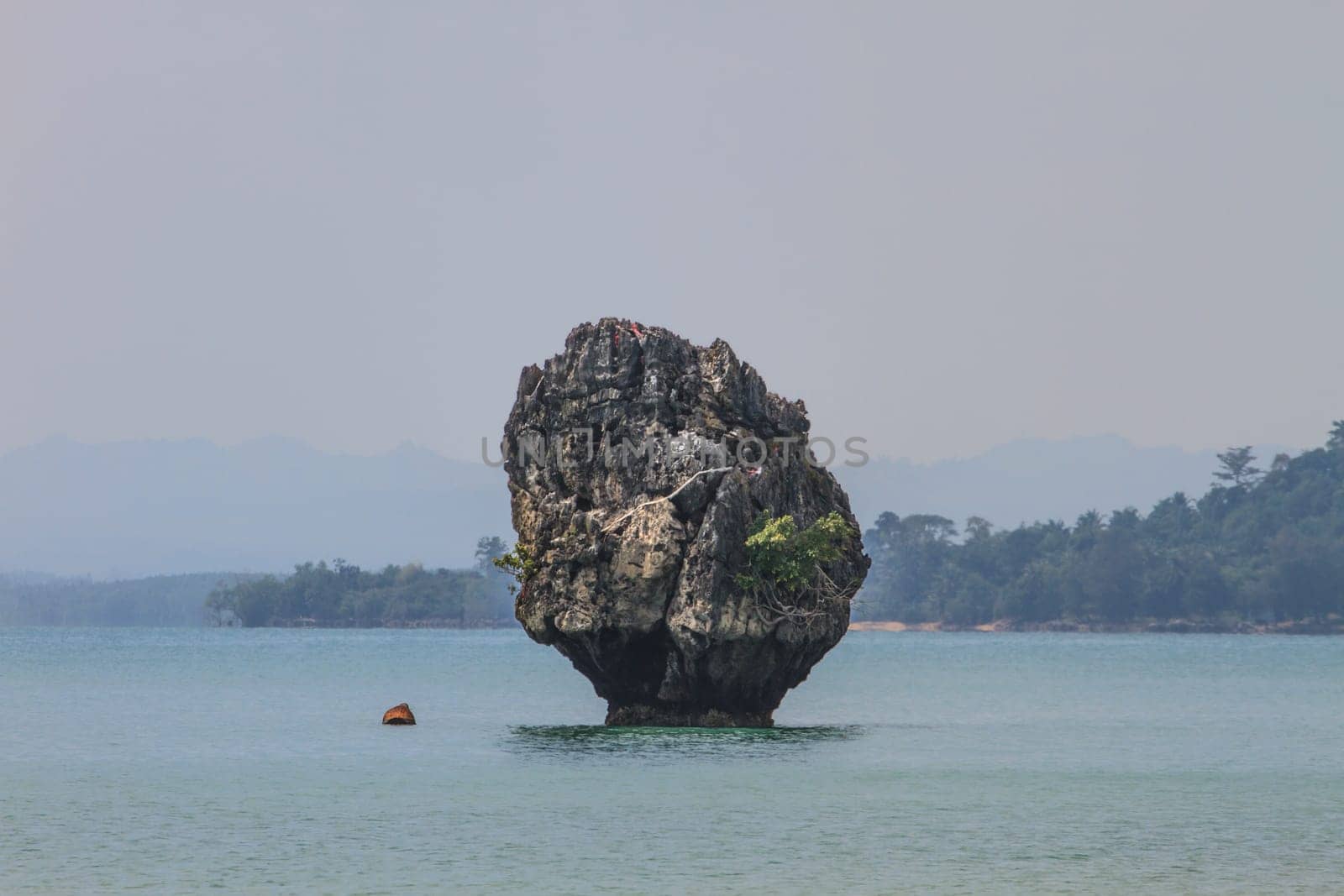 beautiful tropical sea in summer, beach island and the sea in Thailand