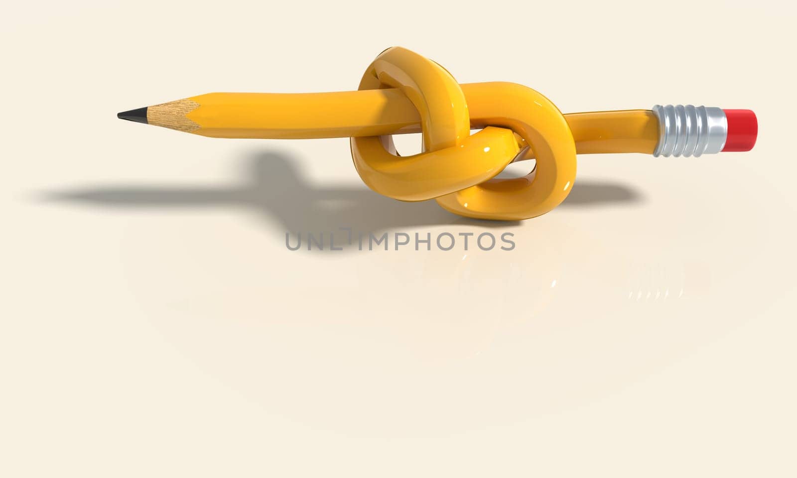 Pencil, knot and problem