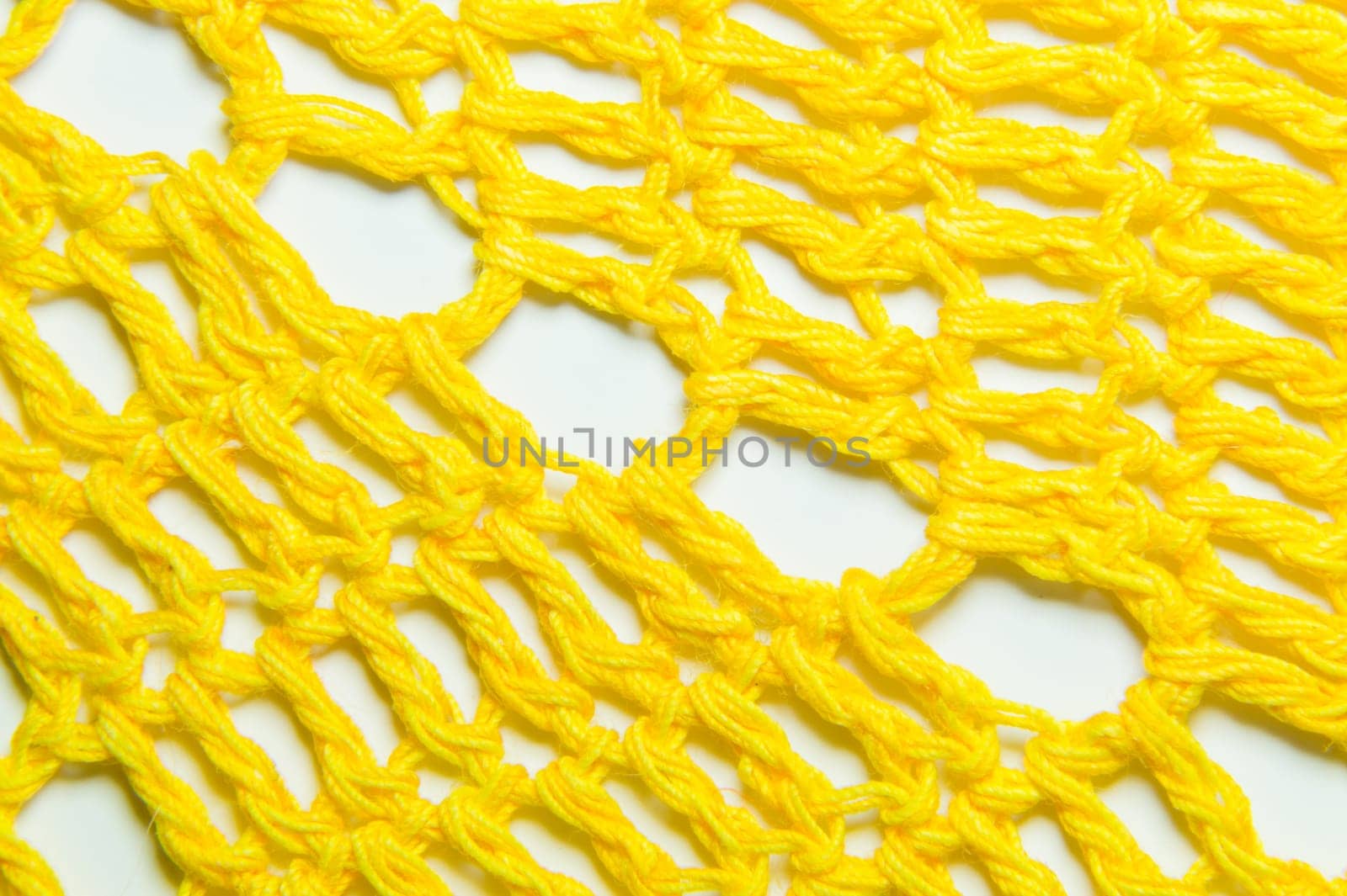 Handmade knitting wool texture background closeup needlework