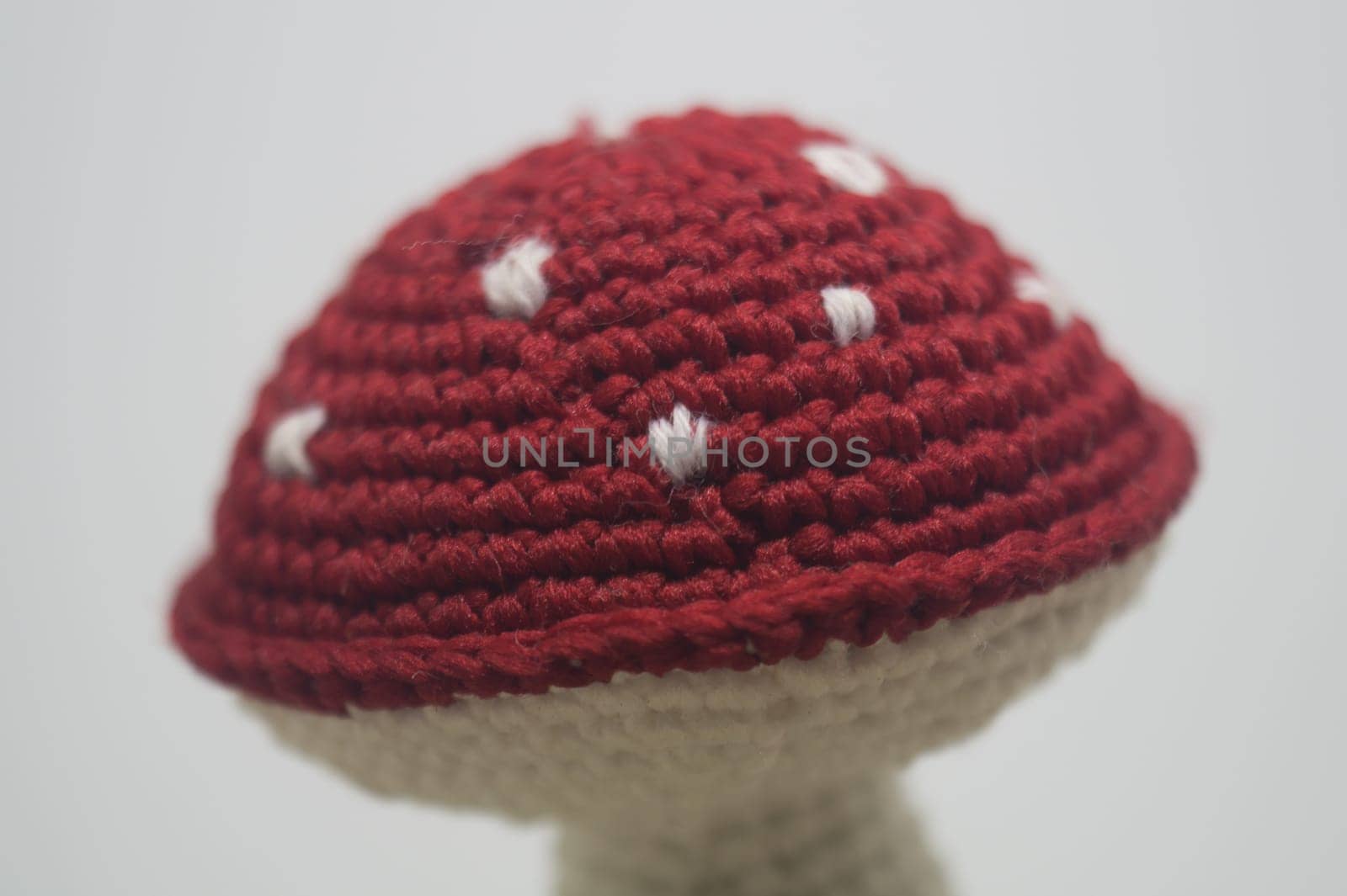 Handmade knitting wool texture background closeup needlework