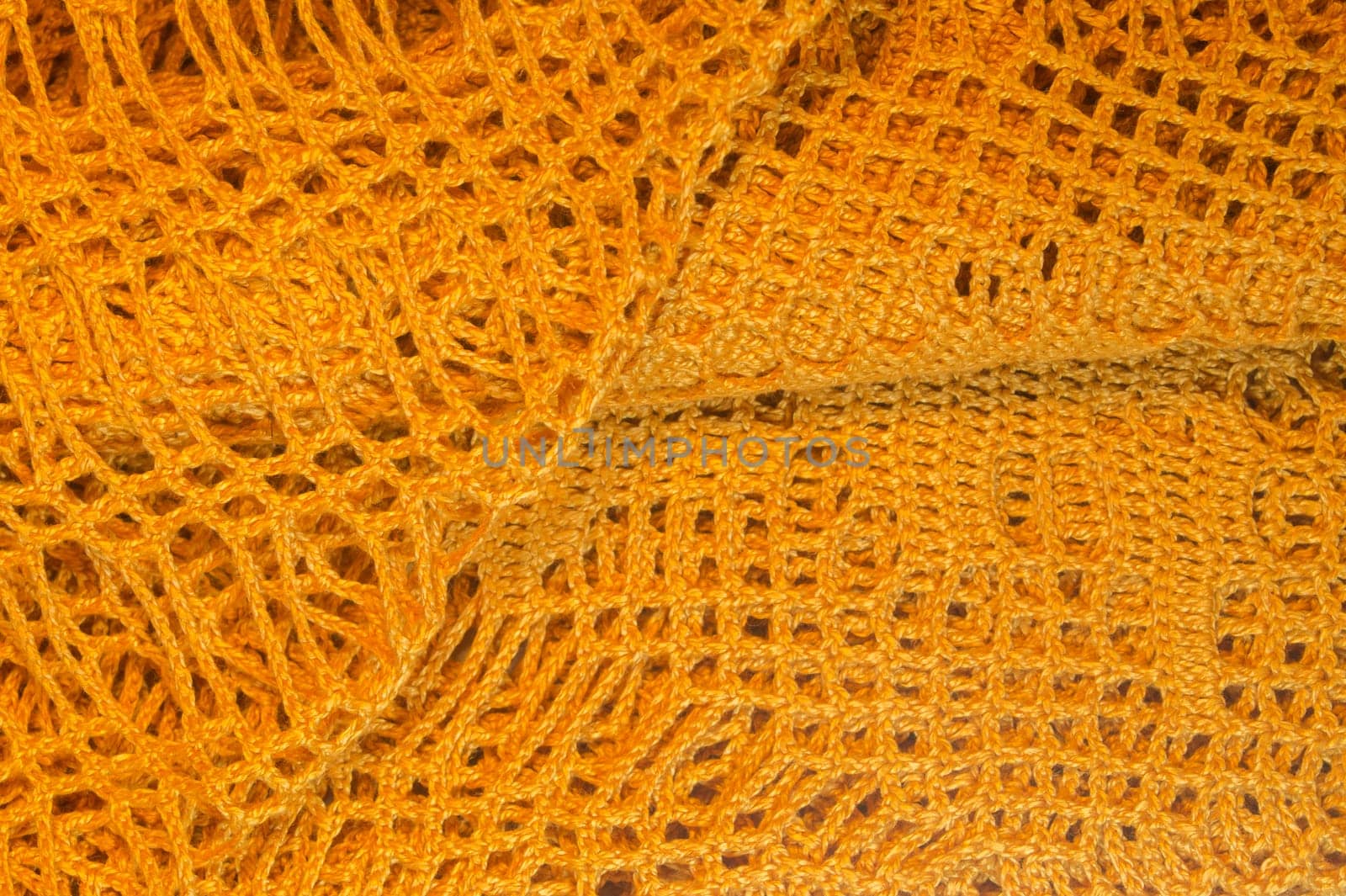 Handmade knitting wool texture background closeup needlework