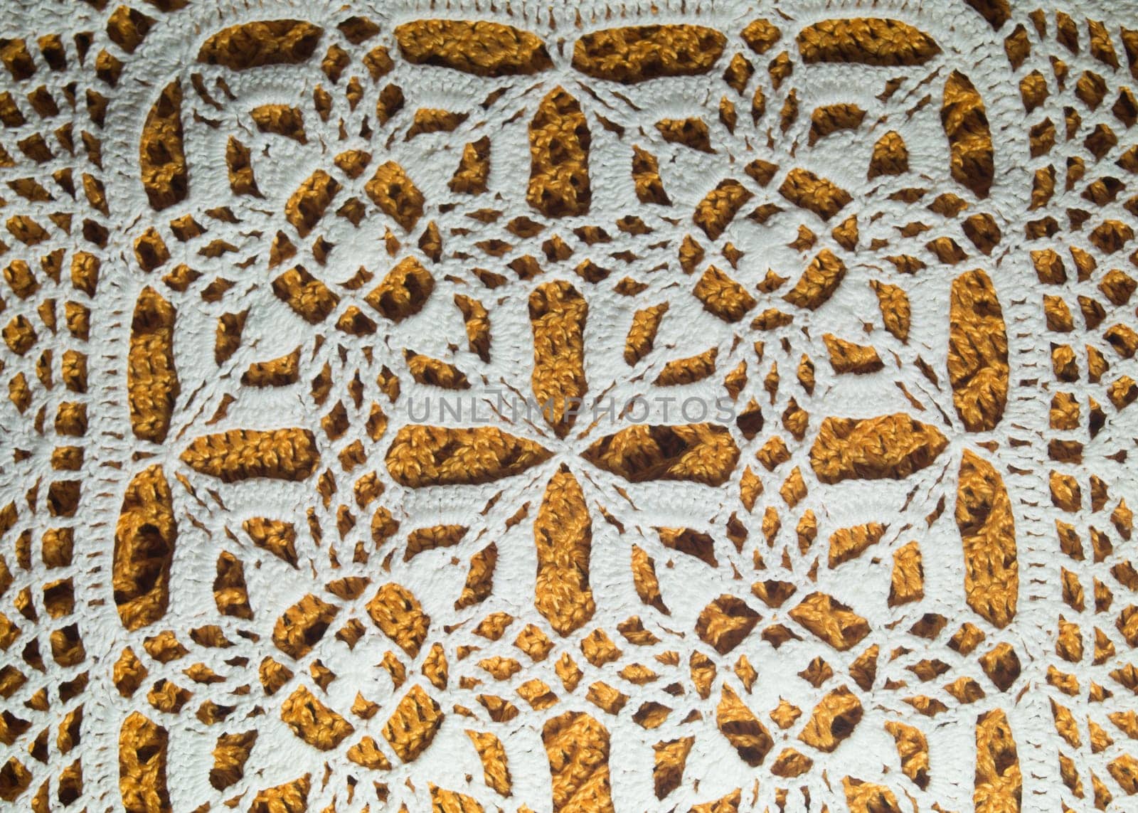 Handmade knitting wool texture background closeup needlework