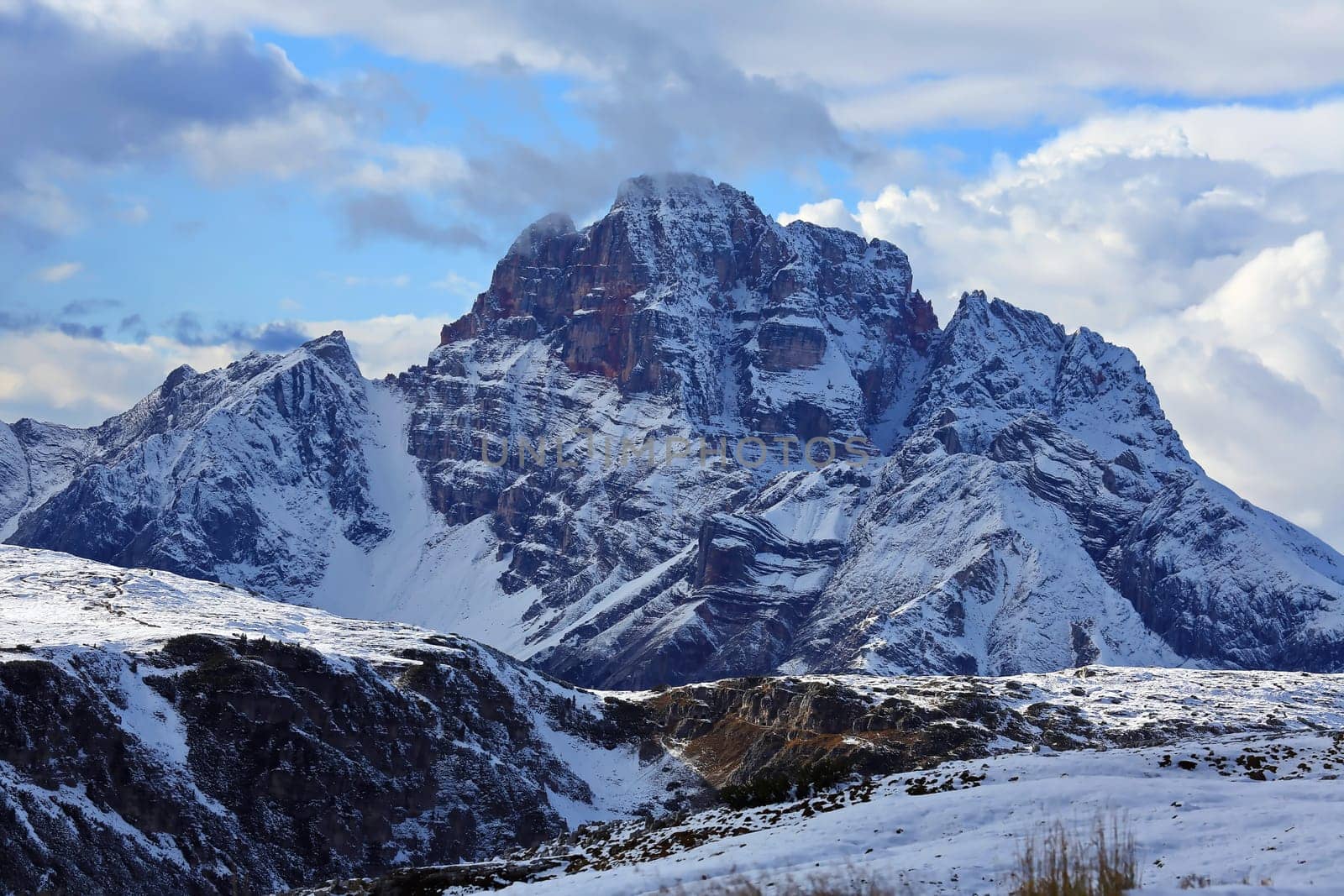 Dolomites is a mountain range in Italy