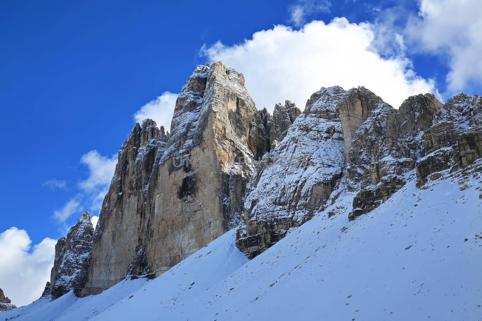 Dolomites is a mountain range in Italy