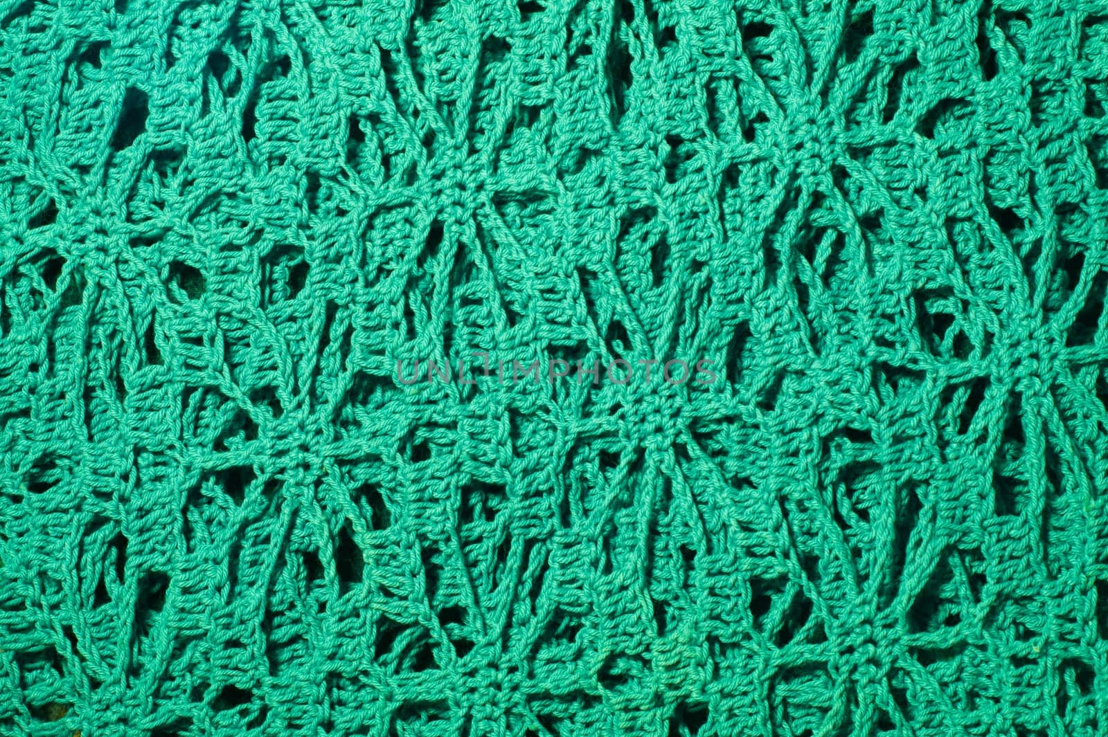 Handmade knitting wool texture background closeup needlework. healthy food concept
