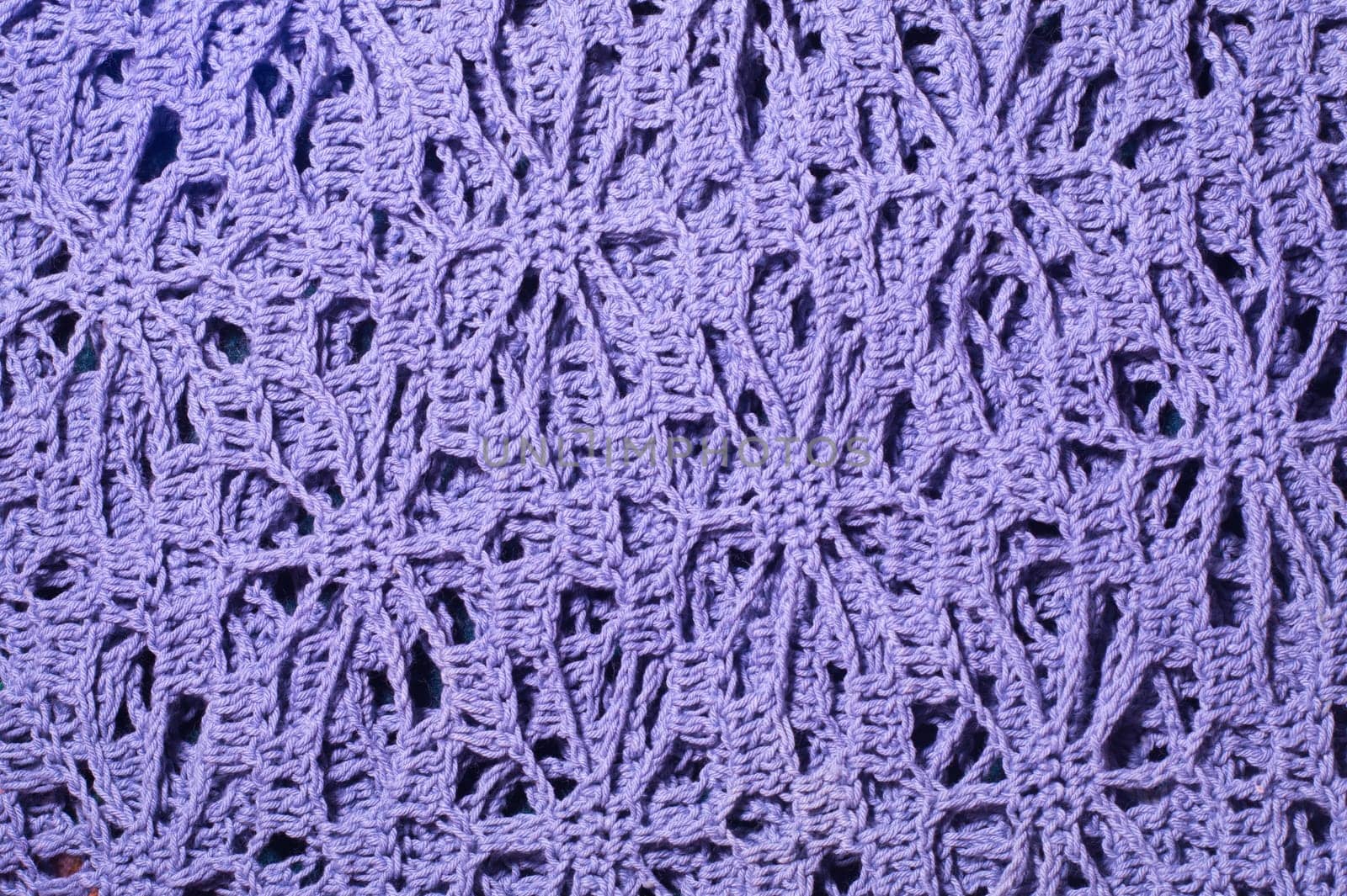 Handmade knitting wool texture background closeup needlework. healthy food concept