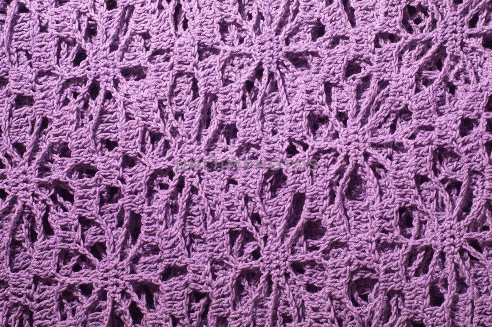 Handmade knitting wool texture background closeup needlework. healthy food concept