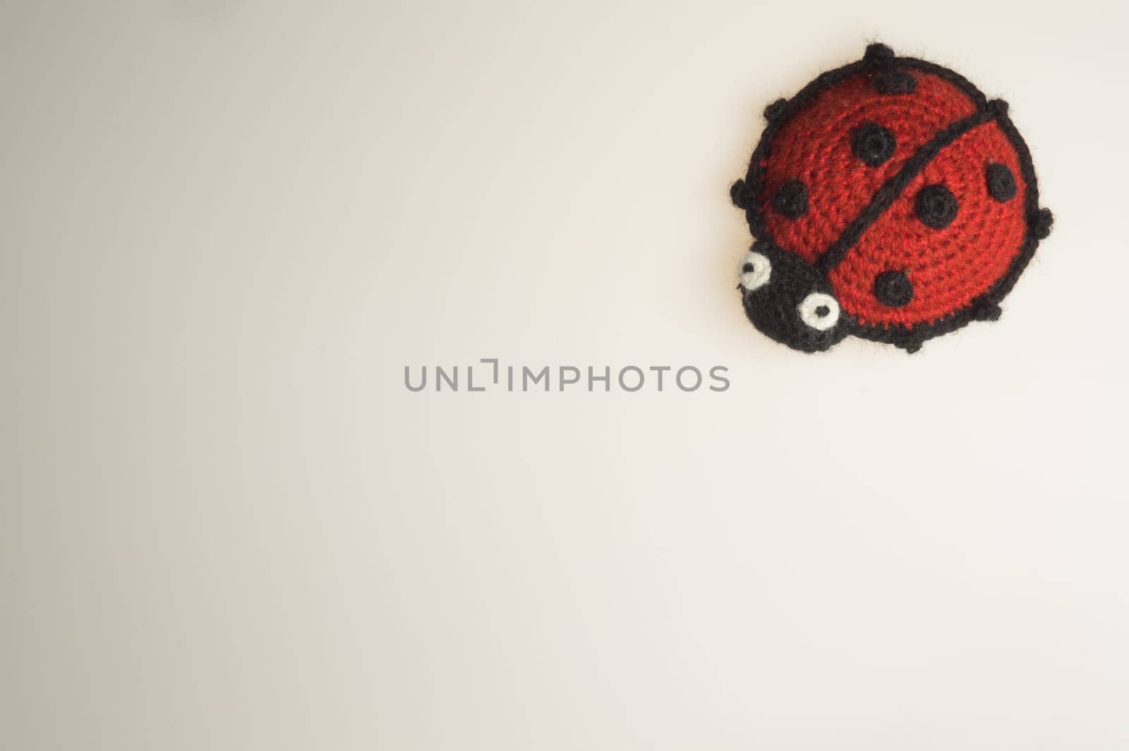 Handmade knitting wool texture background closeup needlework. healthy food concept