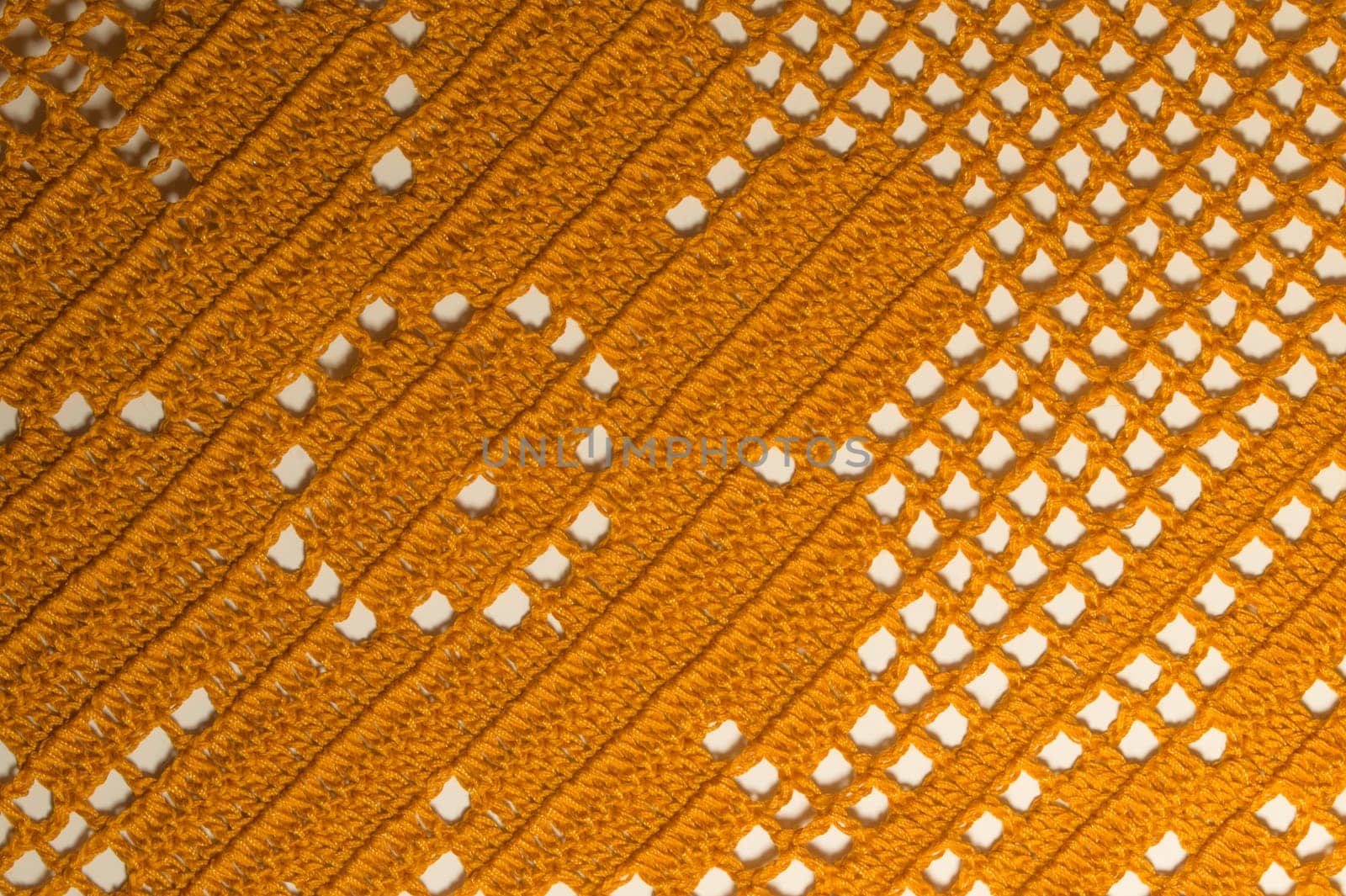 Handmade knitting wool texture background closeup needlework