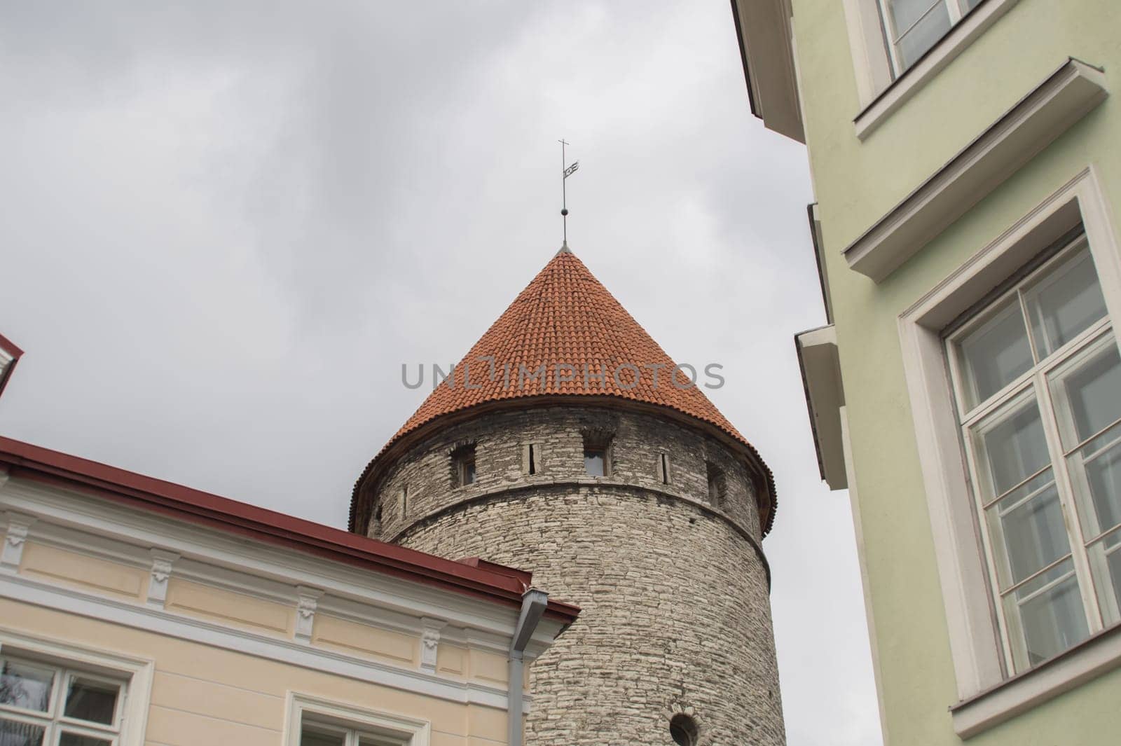 Old tower in Tallinn Estonia