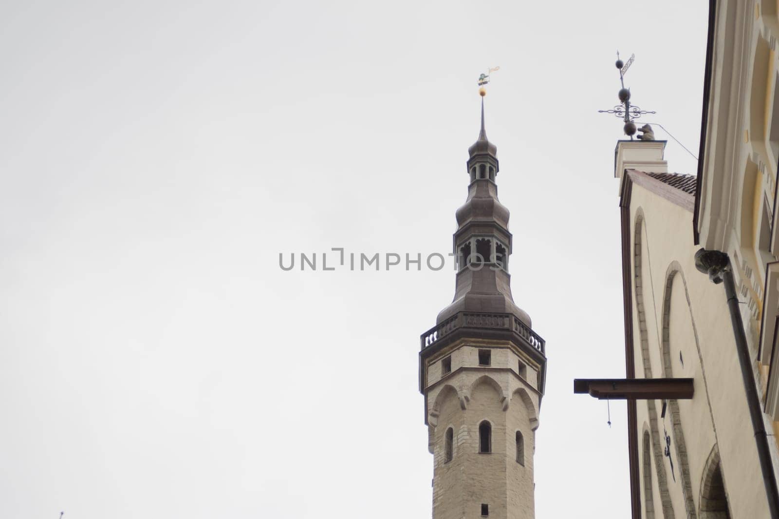 Old tower in Tallinn Estonia