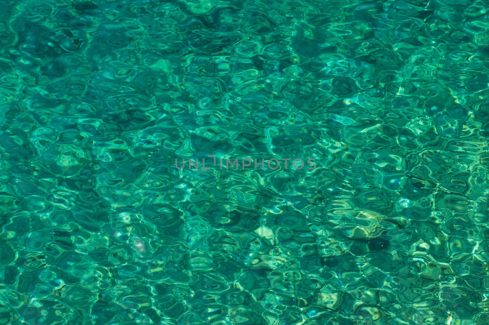 Clear turquoise water texture background