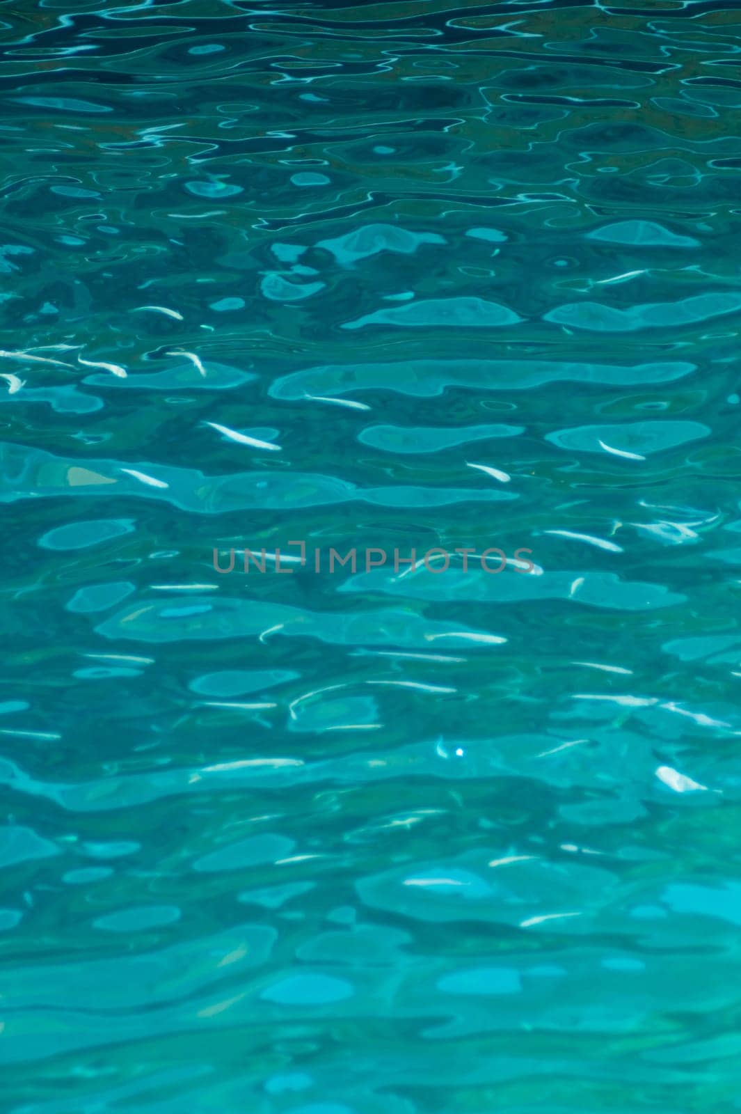 Clear azure water texture background