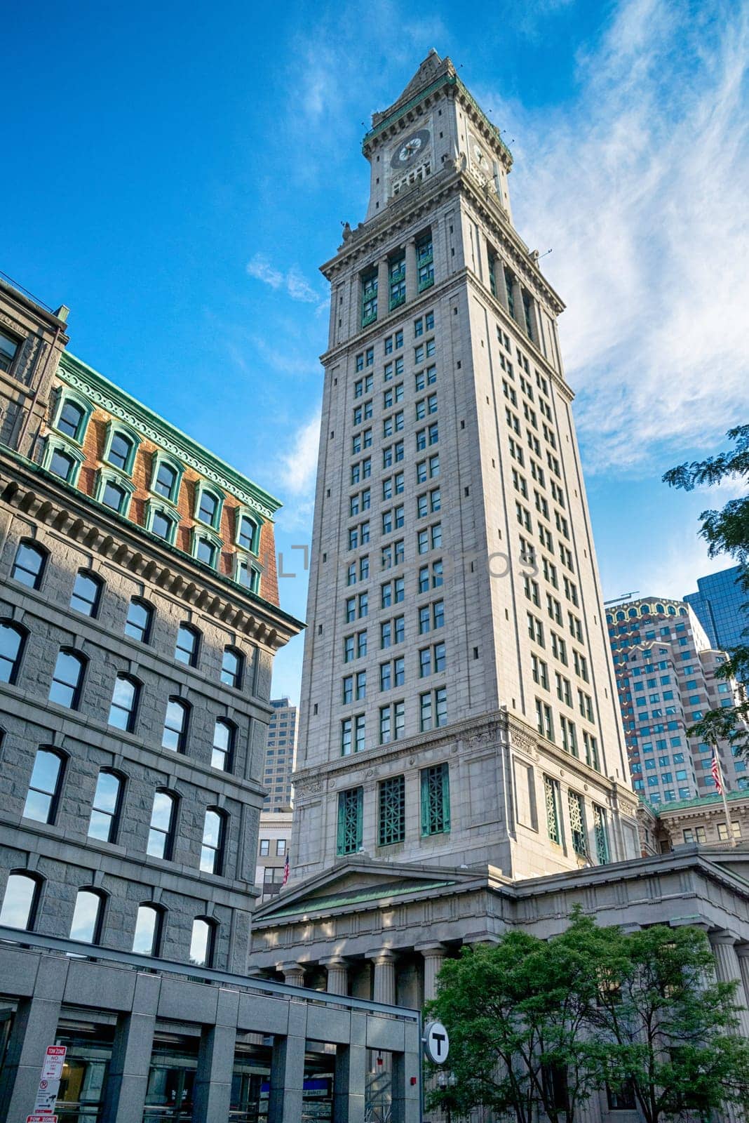 The famous Boston Custom House