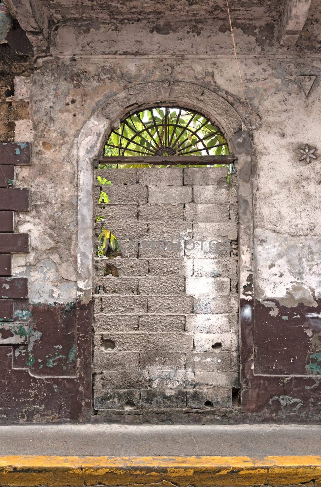 house ruin in casco viejo the historic city of panama city