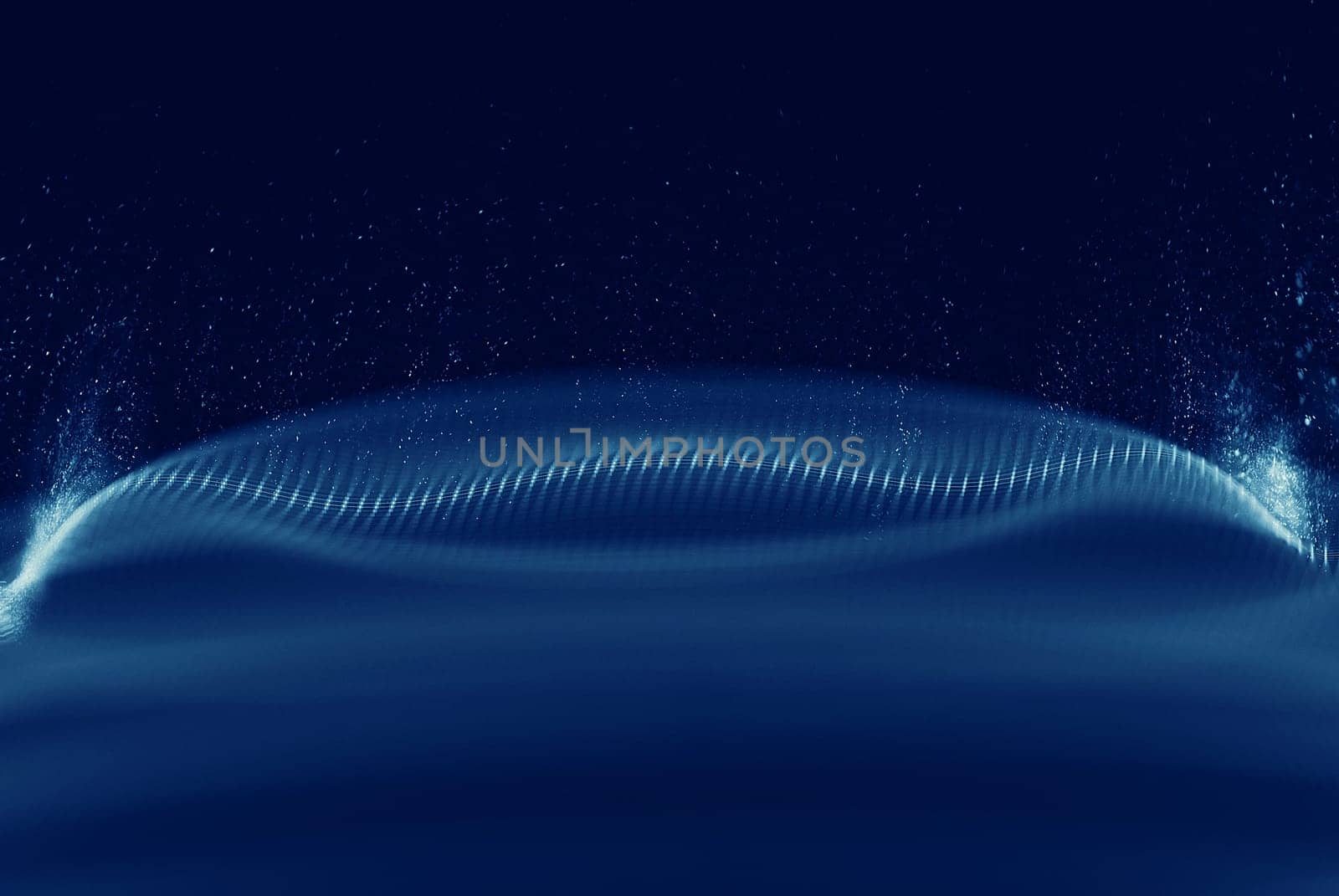 Data technology abstract futuristic illustration . Low poly shape with connecting dots and lines on dark background. 3D rendering . Big data .