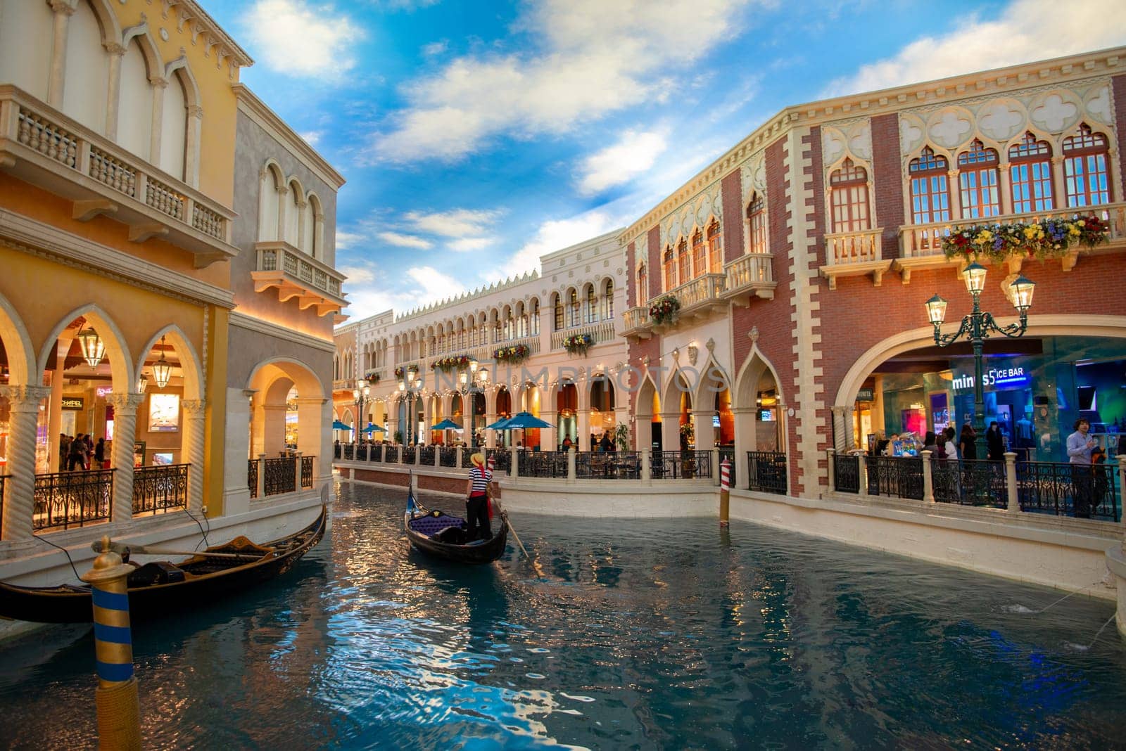 LAS VEGAS, USA - OCTOBER 16, 2018: The Venetian Resort Hotel Casino opened on May 3, 1999., Las Vegas USA