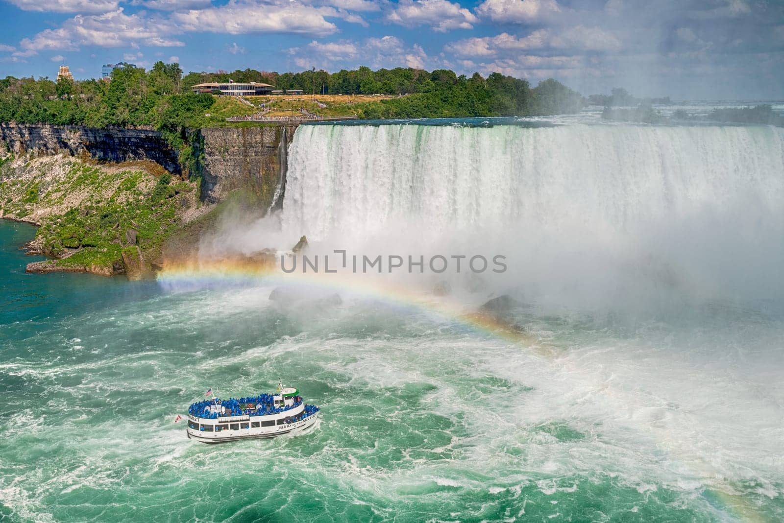 Famous waterfall, Niagara falls in Canada