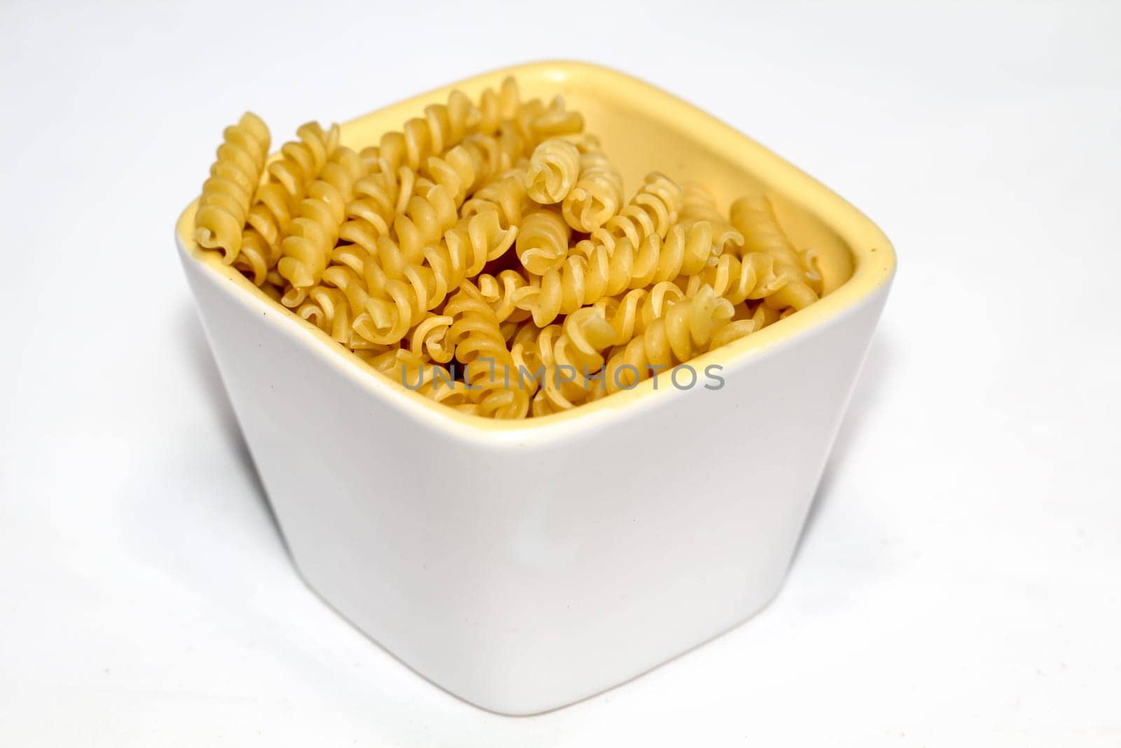 Illustration of noodles, spirelli