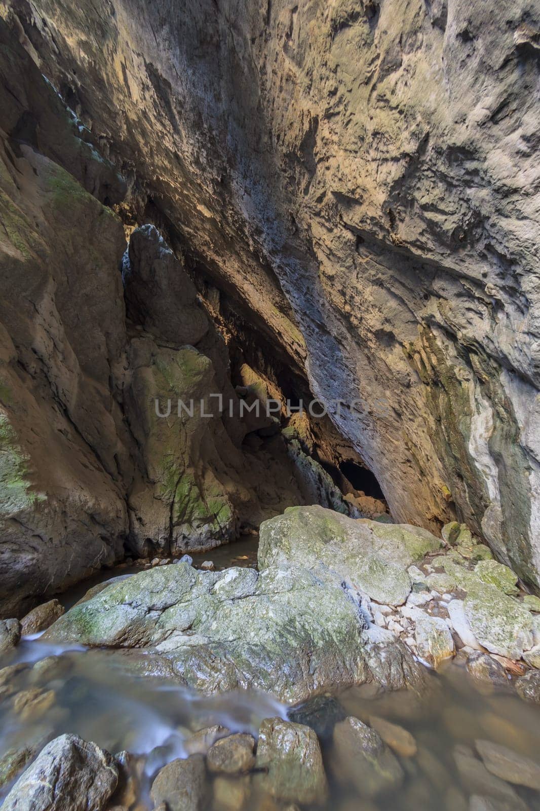 stream Ponicova in Ciucaru Mare Mountains, Romania