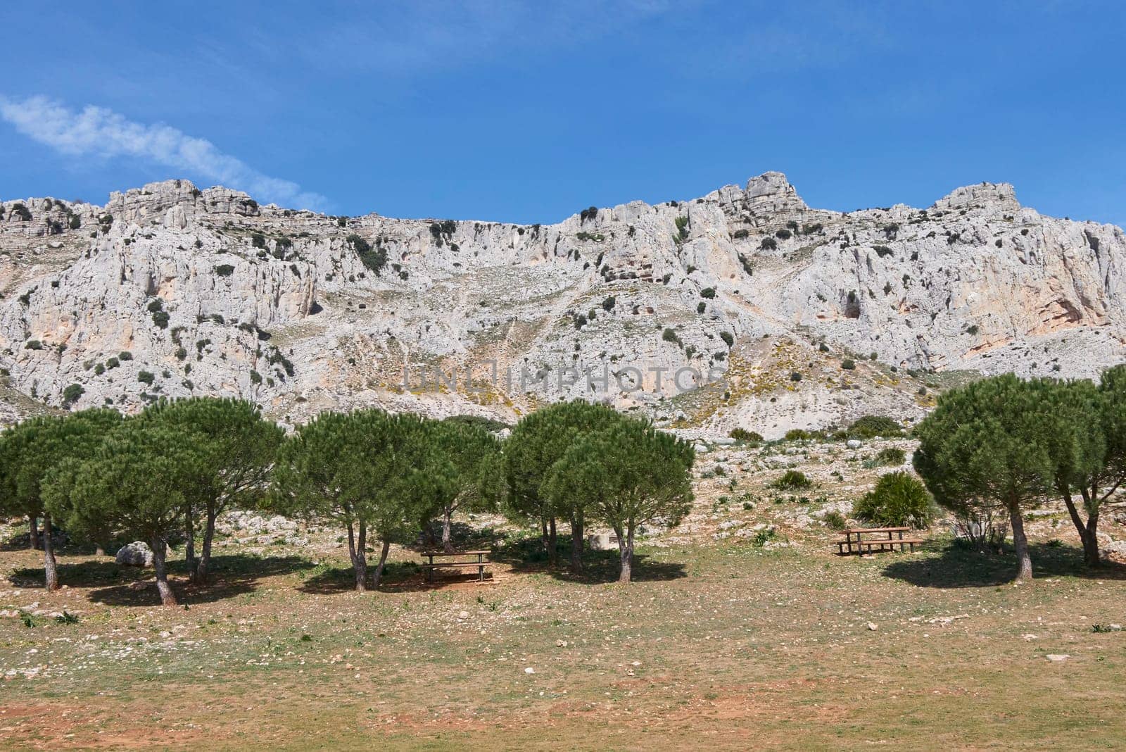 landscape at costa del sol, andalusia, spain