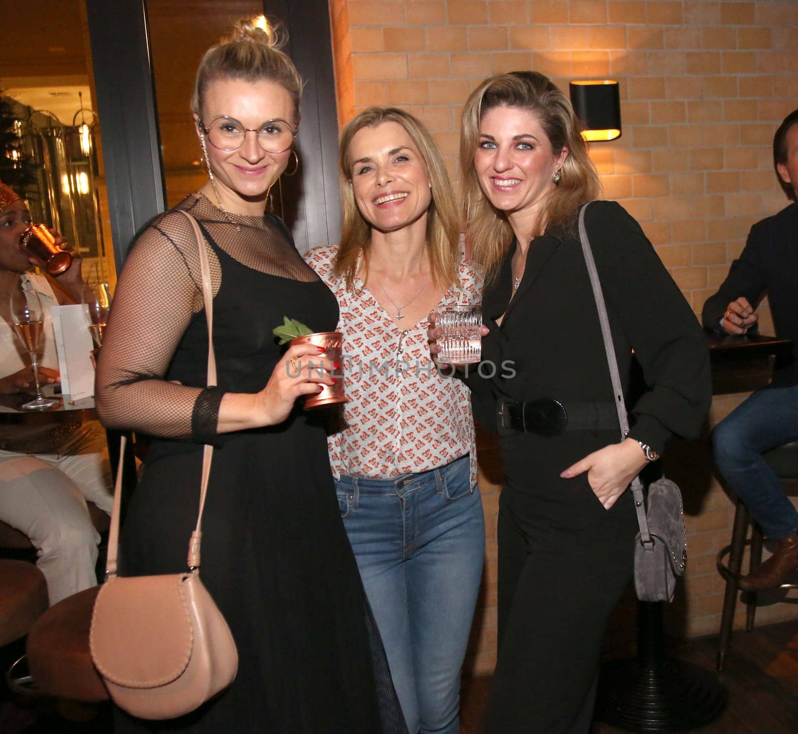 Ella Deck,  Anrdea Luedke ,  Christine Deck ,.Pre-Easter-Drink and After Work Event  at the Tortue  in Hamburg 2019
