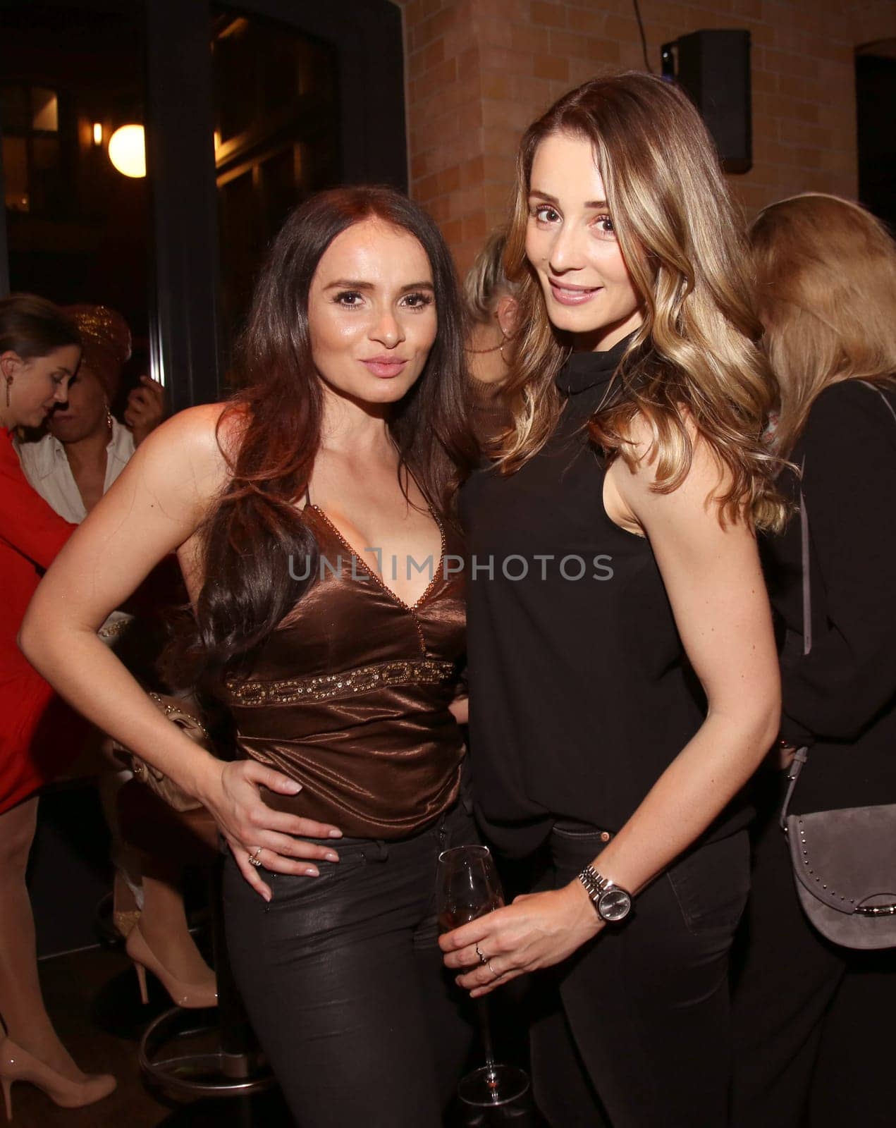 Kristin Zirnsak and Anne-Kathrin Ertl., Pre-Easter-Drink and After Work Event  at the Tortue  in Hamburg 2019