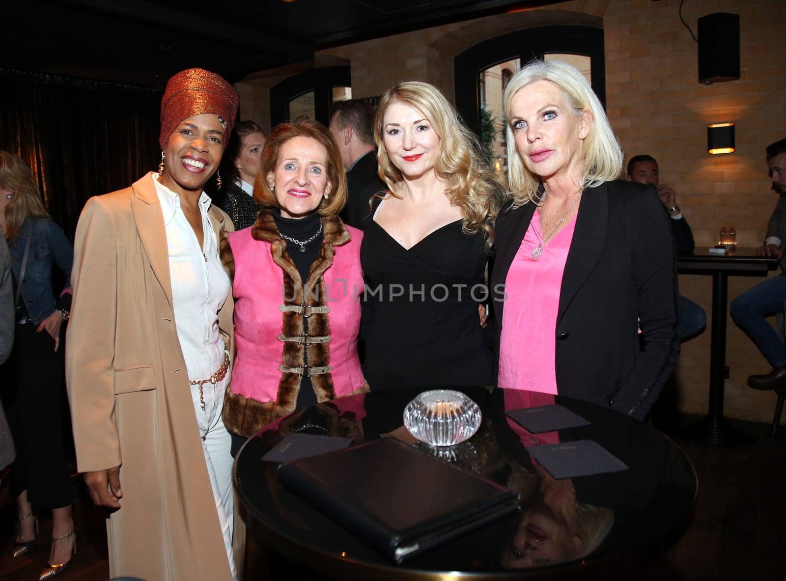 Love Newkirk, Claudia Schulz ( PR ) Sandra Quadflieg,Susanne Korden ,.Pre-Easter-Drink and After Work Event  at the Tortue  in Hamburg 2019