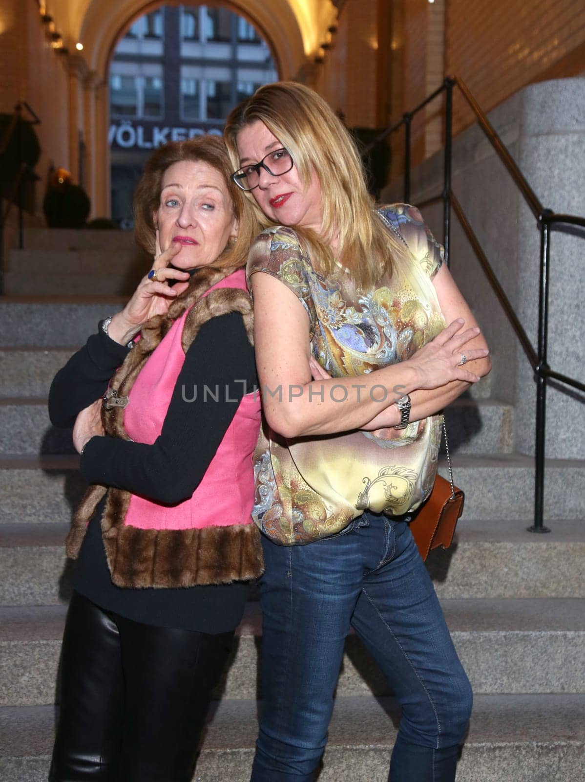 Birgit Saatruebe  and  Claudia Schulz ,PR ., Pre-Easter-Drink and After Work Event  at the Tortue  in Hamburg 2019