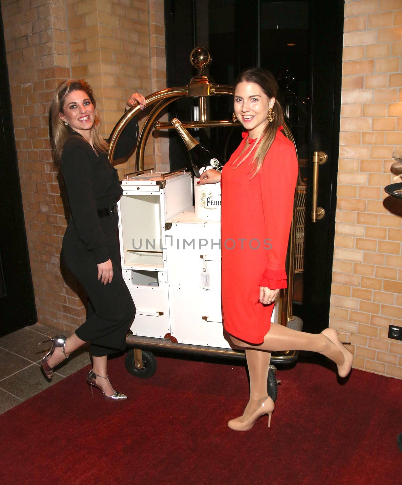 Christine Deck  and Anna Leusch, ., Pre-Easter-Drink and After Work Event  at the Tortue  in Hamburg 2019