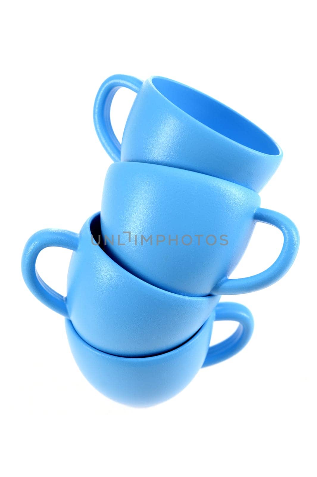 A close up shot of tea cups